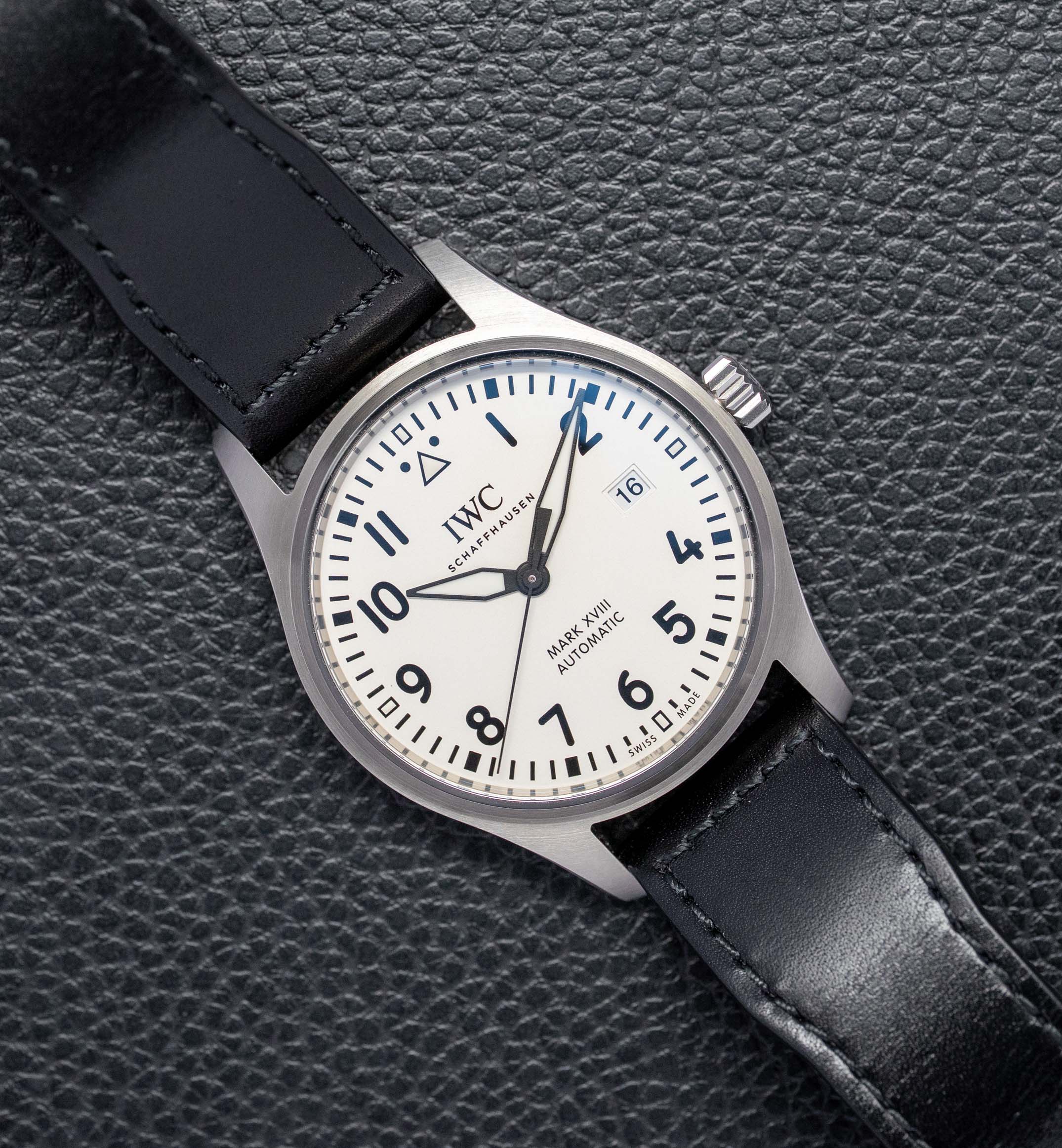 Orologio da pilota IWC Mark XVIII IW327002, FULLSET del 2016, con scatola e PAPERS
