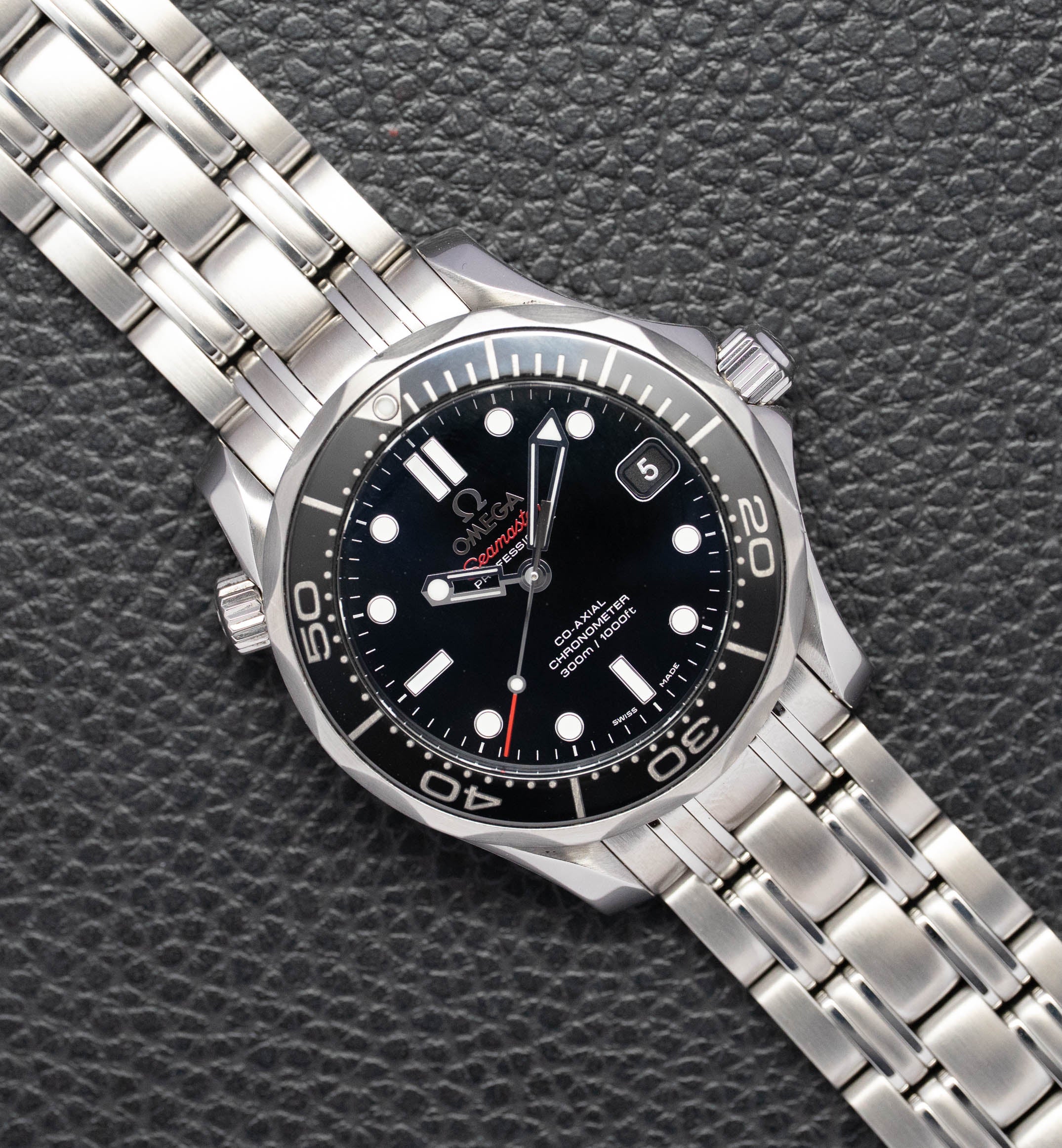 Omega Seamaster Diver 300 212.30.36.20.01.002 Black Dial 2016