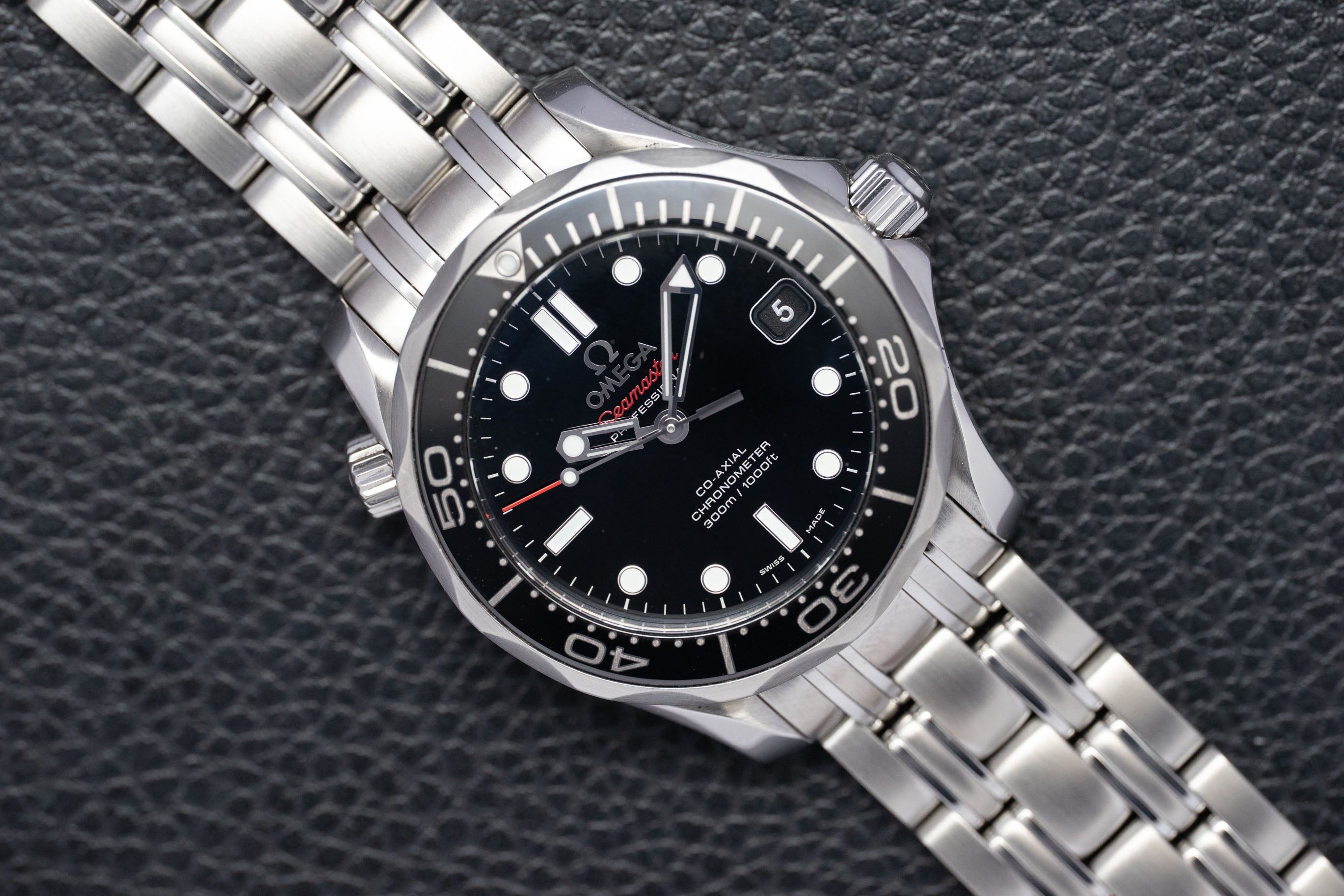 Omega Seamaster Diver 300 212.30.36.20.01.002 Black Dial 2016