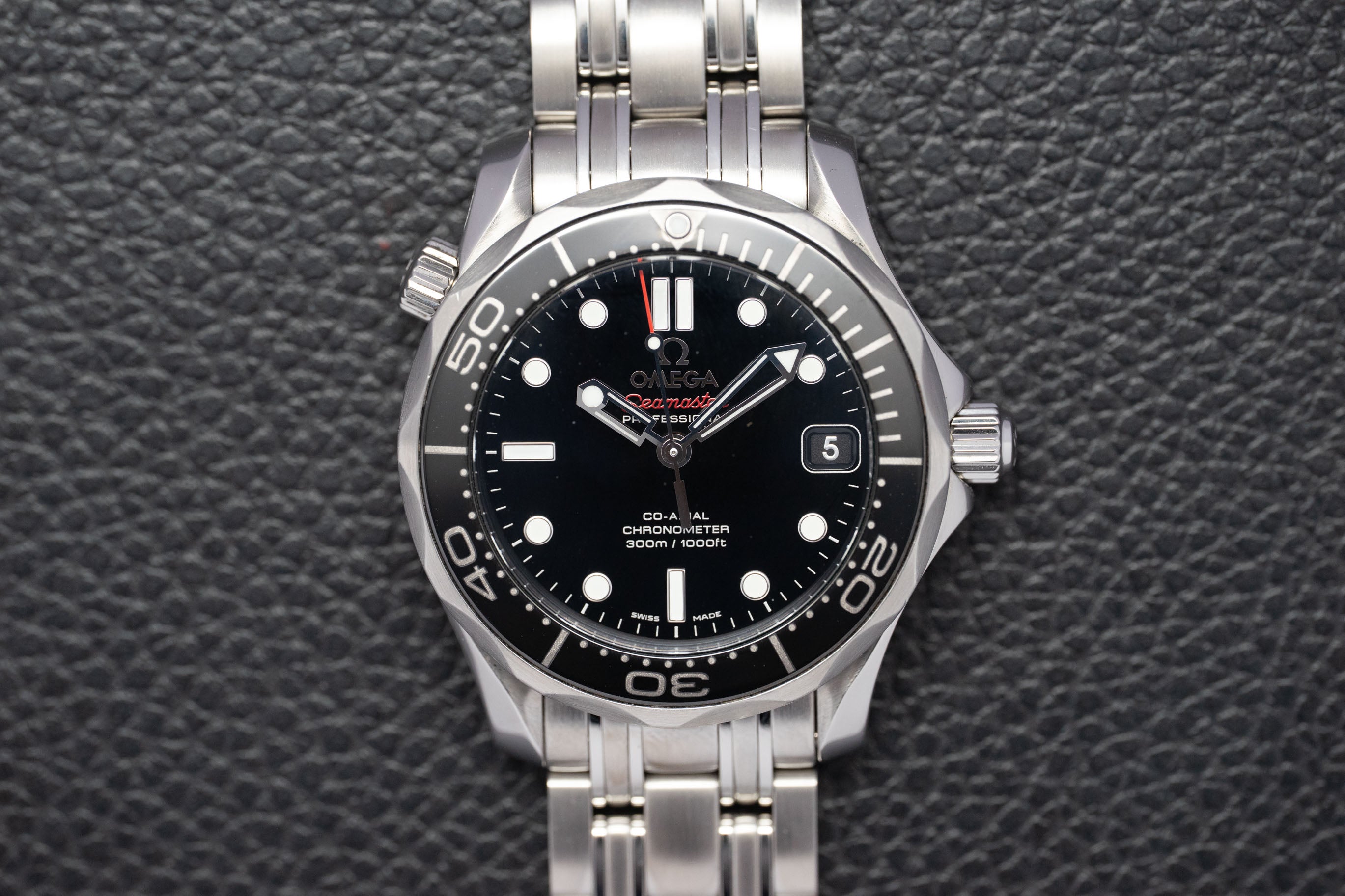 Omega Seamaster Diver 300 212.30.36.20.01.002 Black Dial 2016