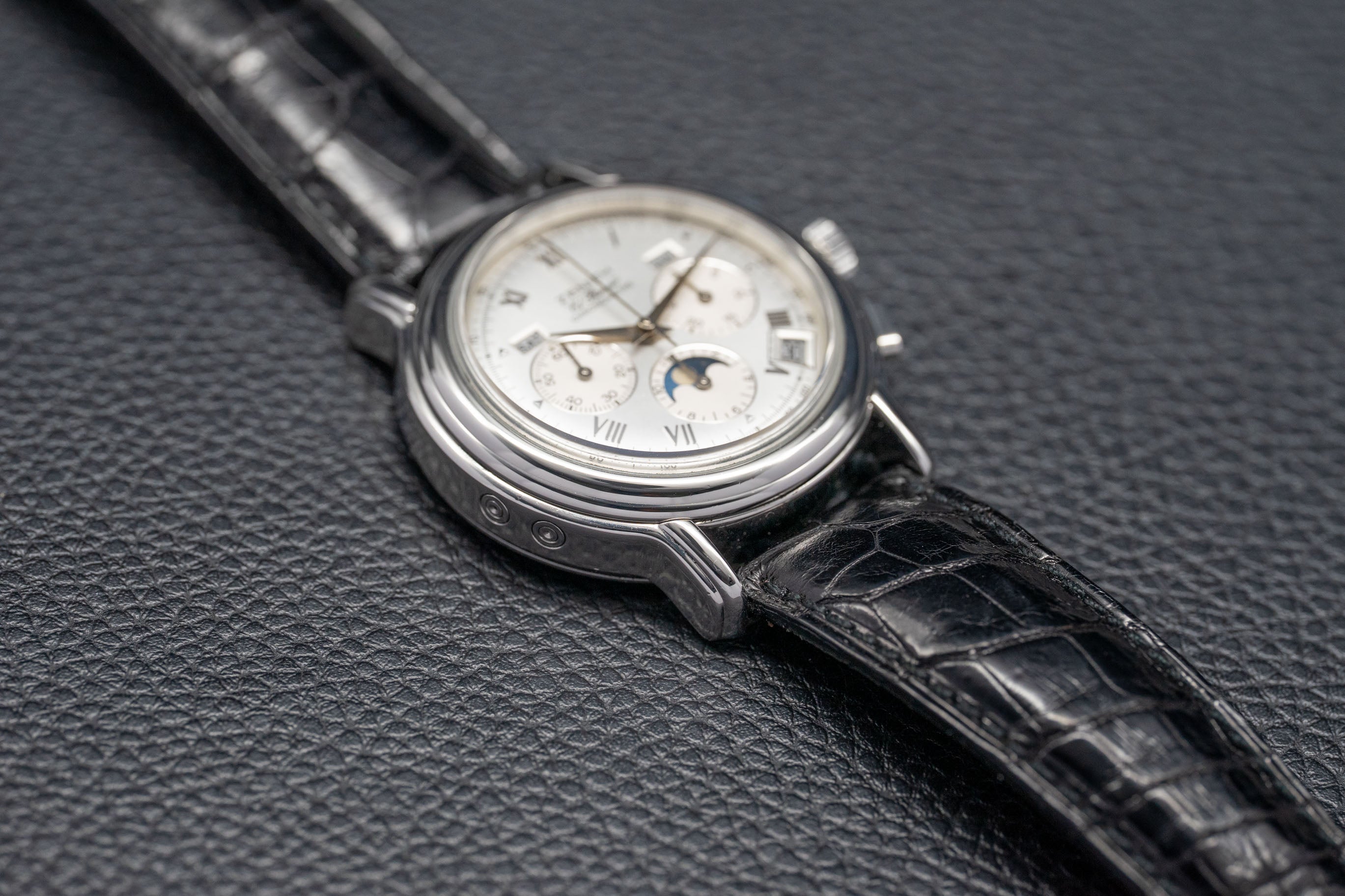 Zenith El Primero Chronomaster 01.0240.410 Quadrante argento 1997 PAPERS