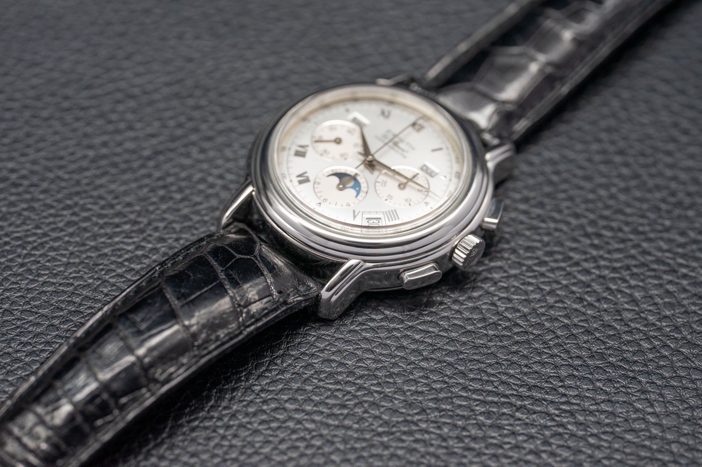Zenith El Primero Chronomaster 01.0240.410 Quadrante argento 1997 PAPERS
