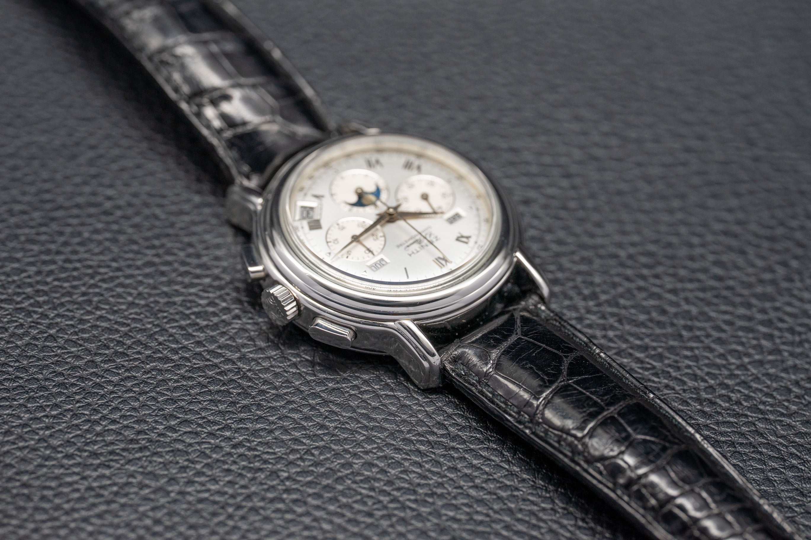 Zenith El Primero Chronomaster 01.0240.410 Quadrante argento 1997 PAPERS