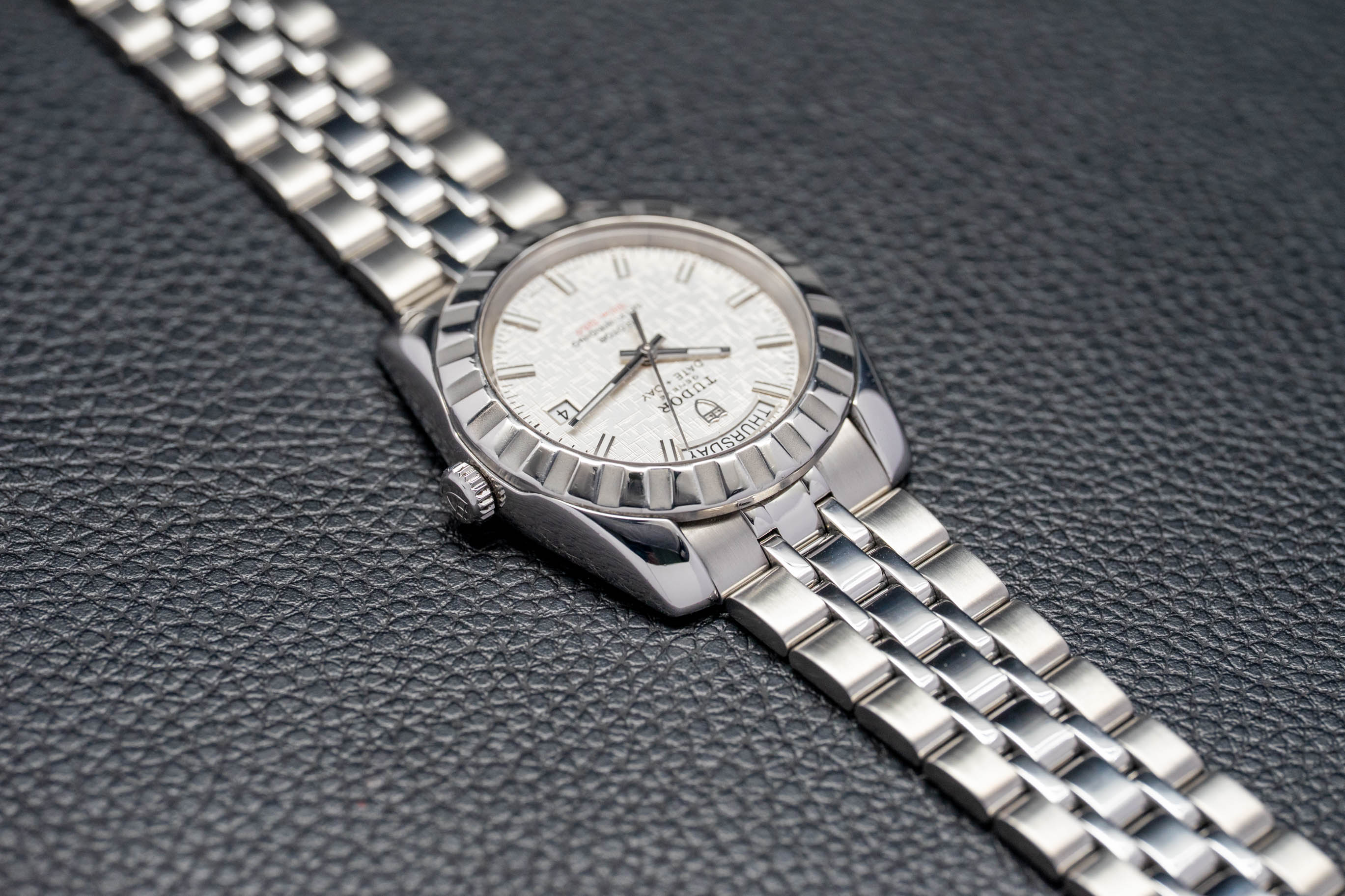 Tudor Classic Day Date 23010 Silver Dial 2009 PAPERS