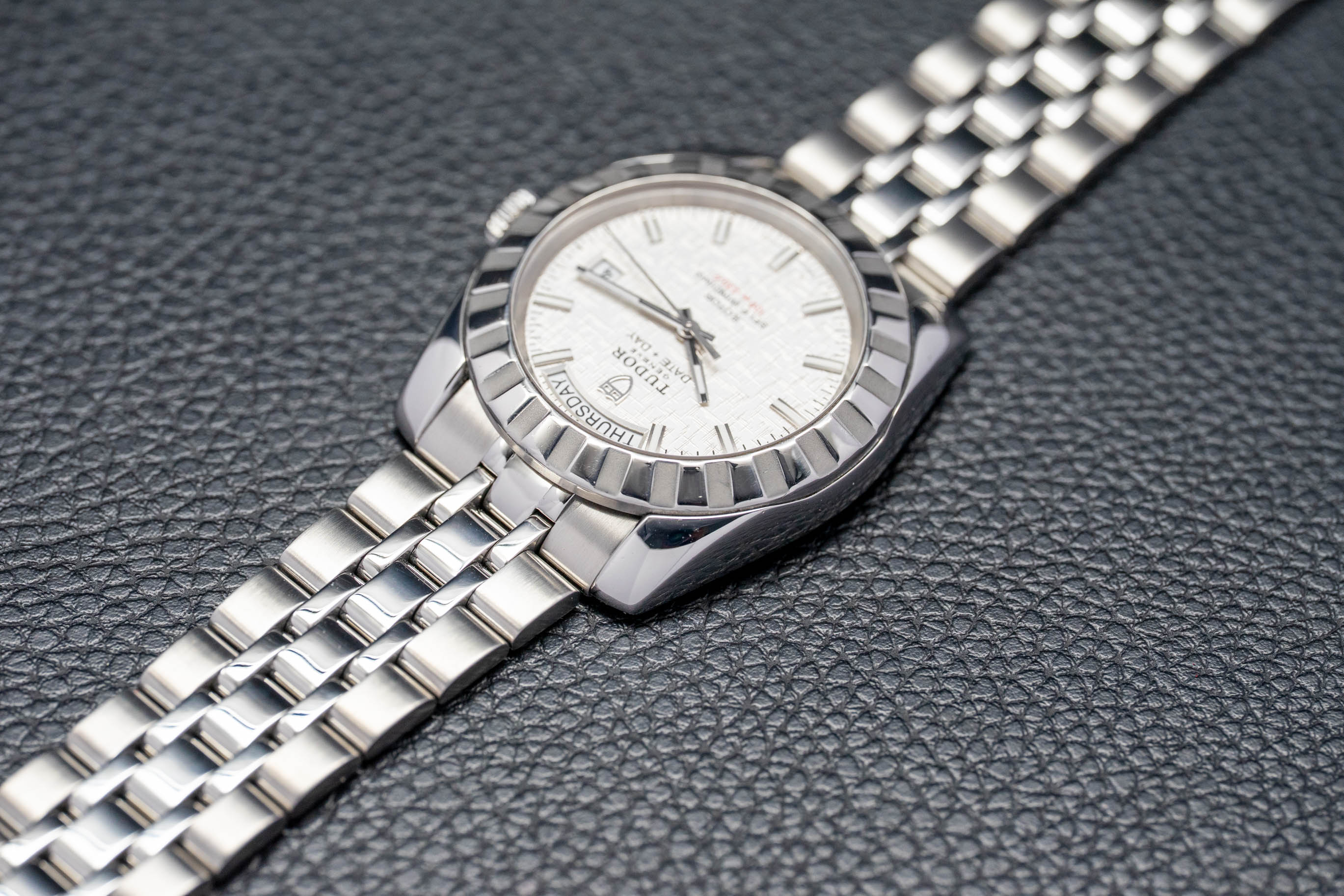 Tudor Classic Day Date 23010 Silver Dial 2009 PAPERS