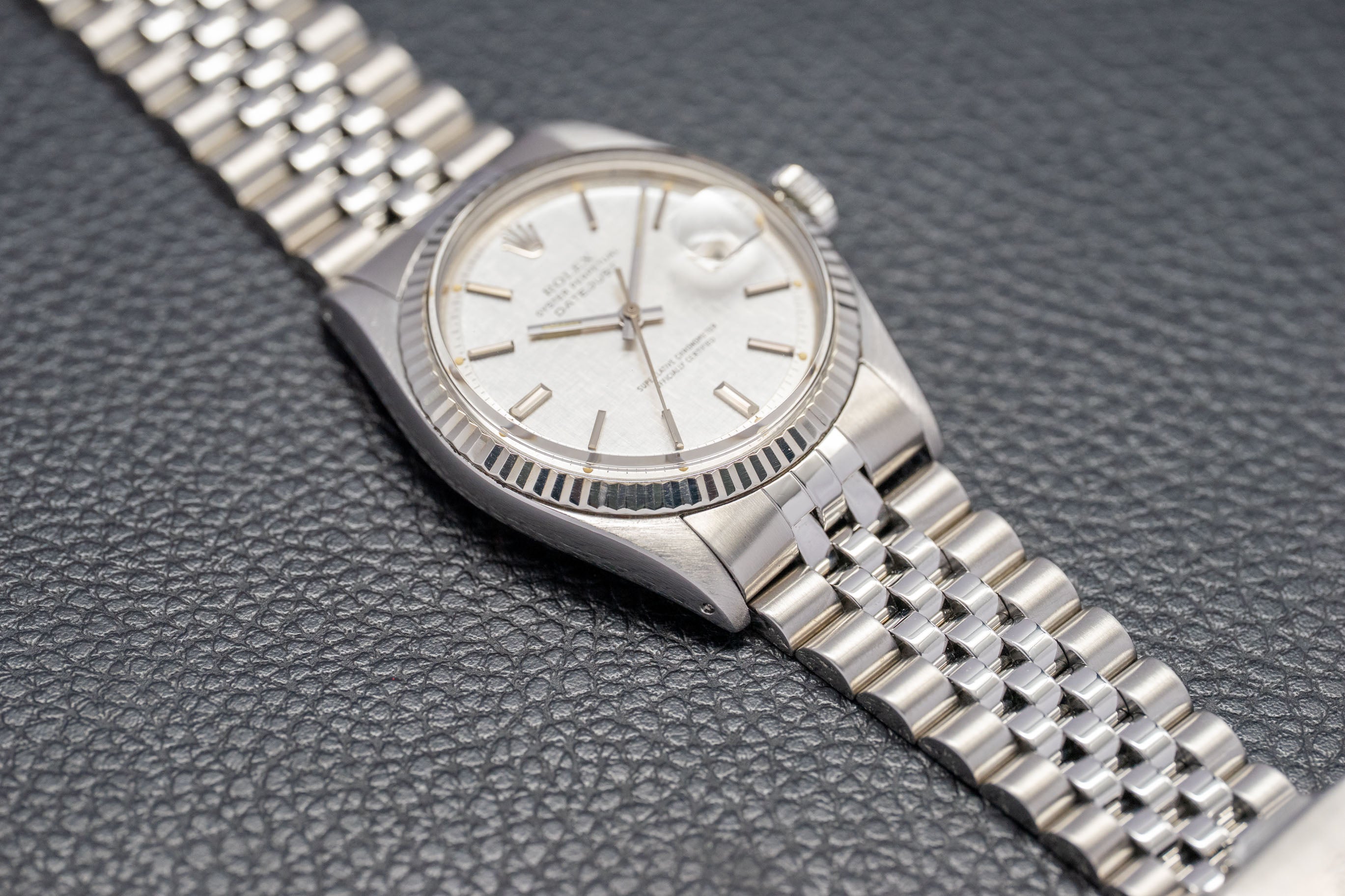Rolex Datejust 16014, cadran argenté, 1977