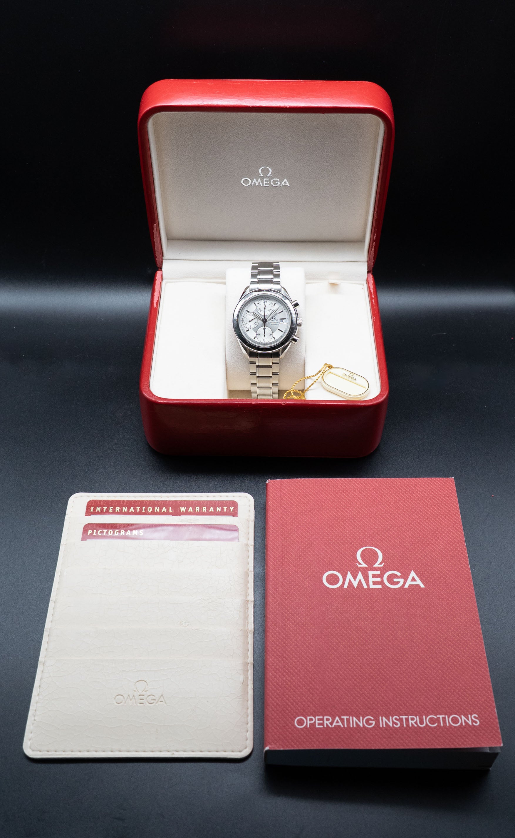 Omega Speedmaster Date 3513.30 FULLSET 2010 Box + PAPERS