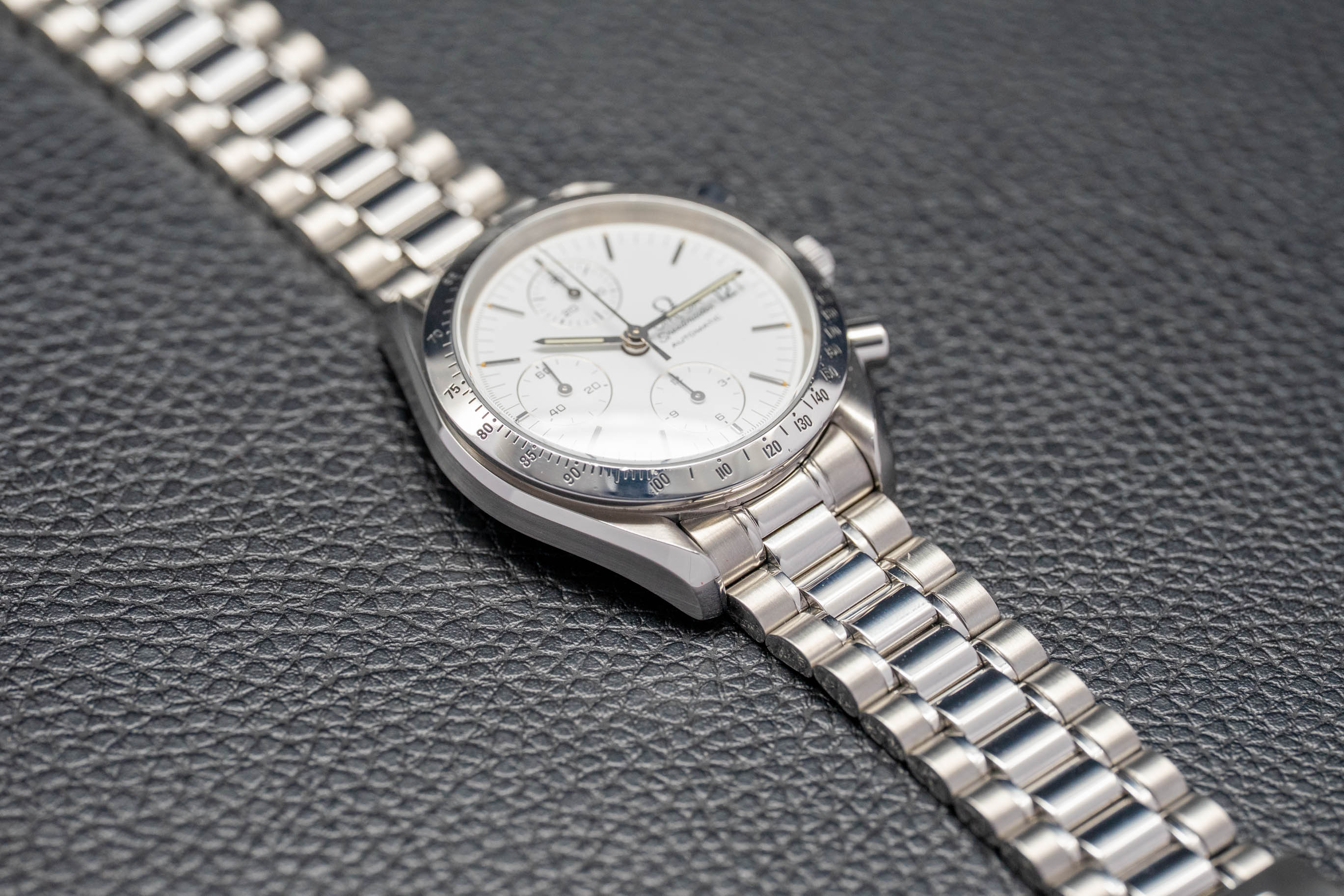 Omega Speedmaster Date 3511.20 FULLSET 1995, scatola e PAPERS