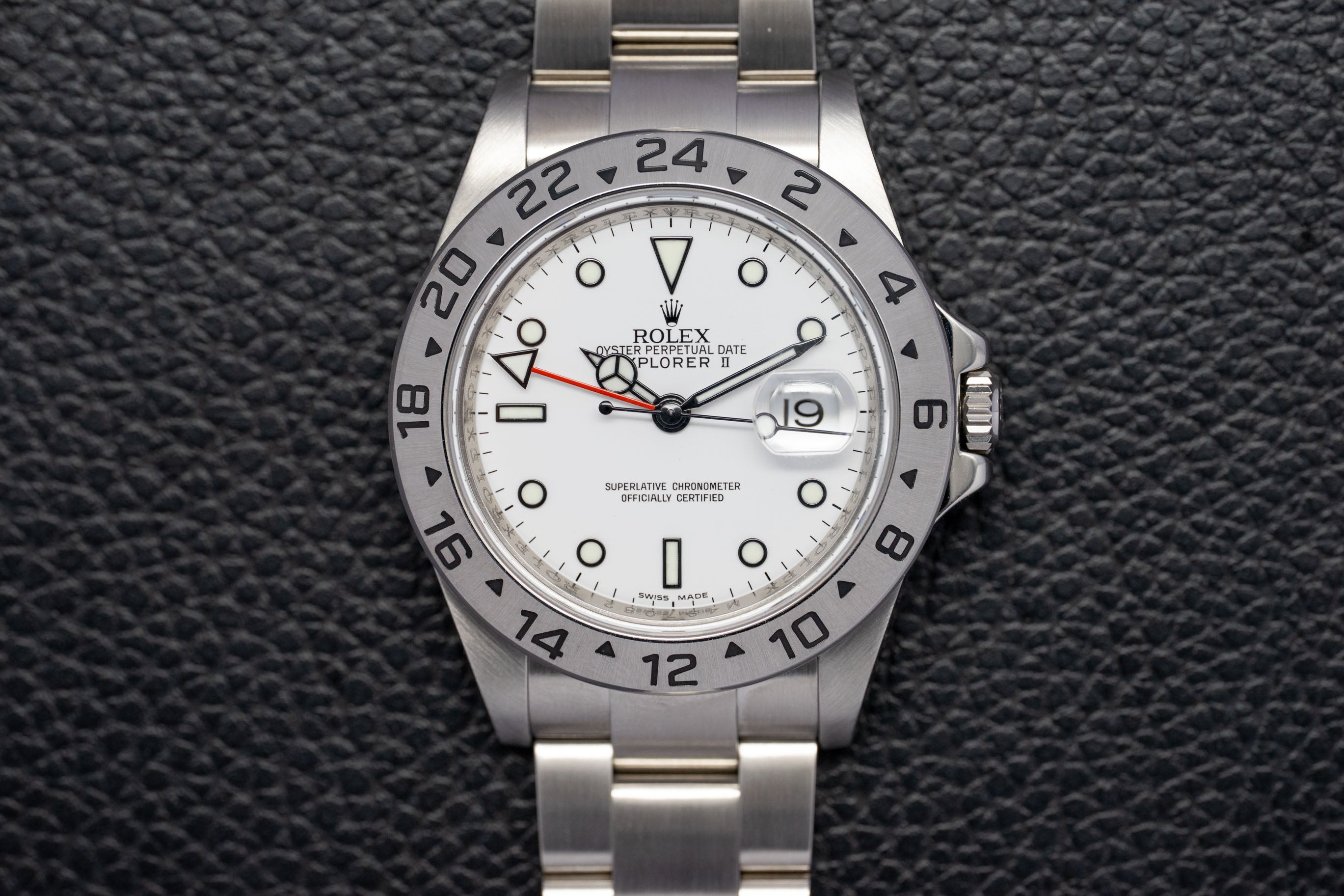 Rolex Explorer 2 Polar 16570 White Dial 2008