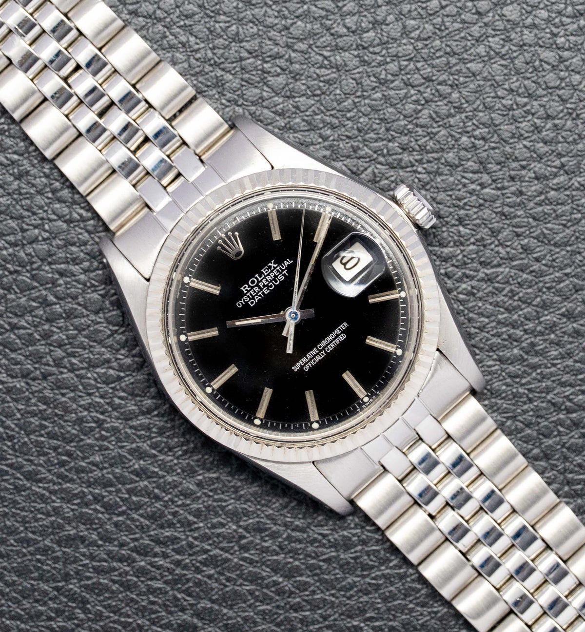 Rolex Datejust 1601 Silver Dial 1969
