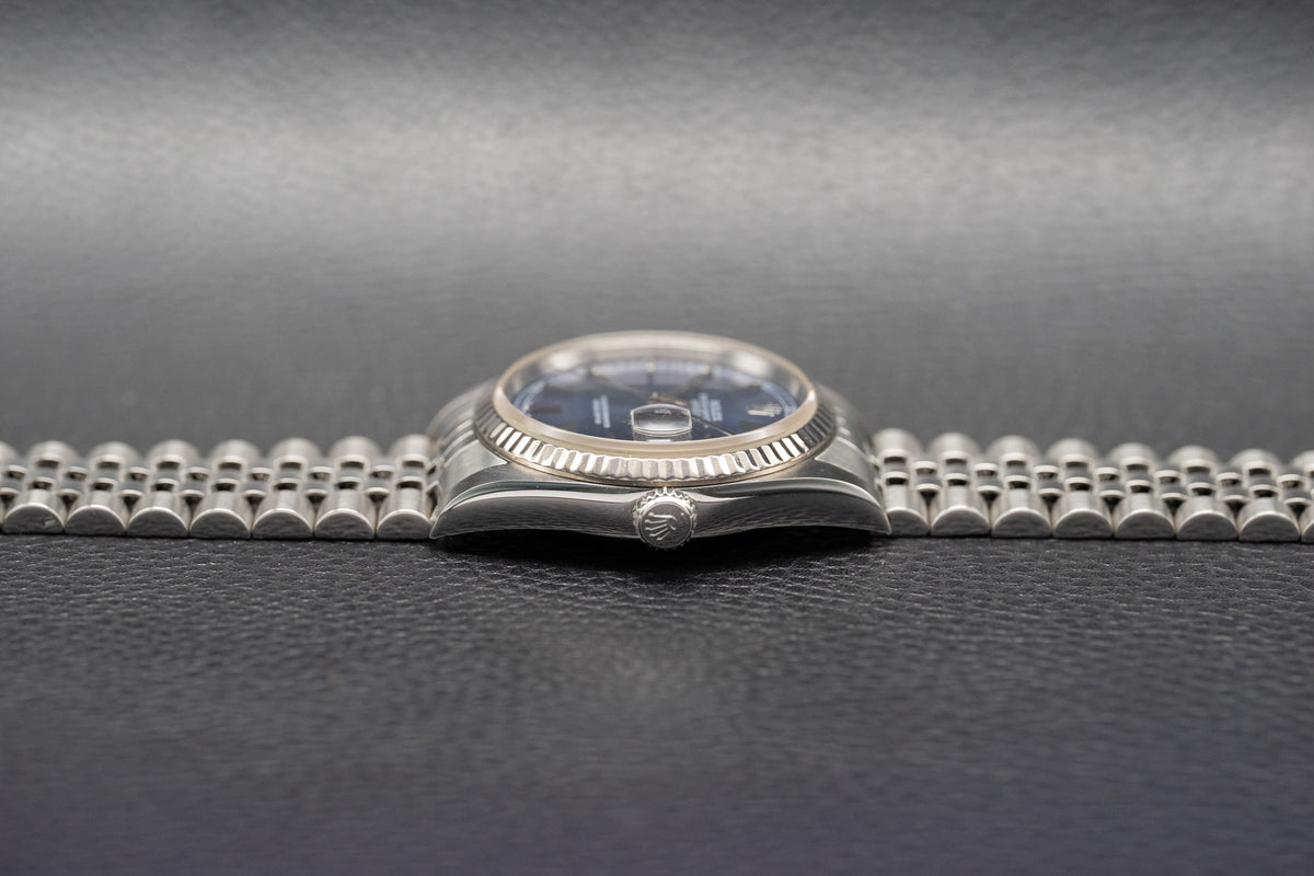 Rolex Datejust 16234 Blue Dial 2002