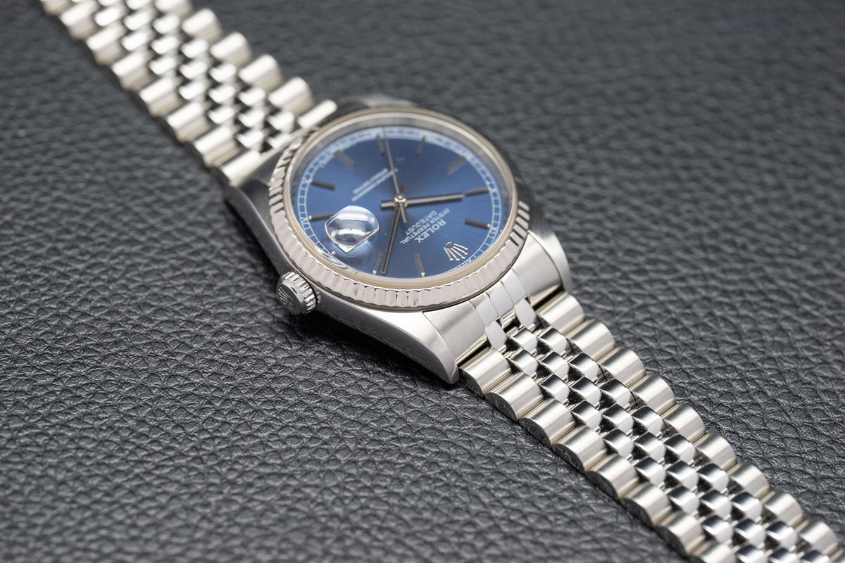 Rolex Datejust 16234 Blue Dial 2002