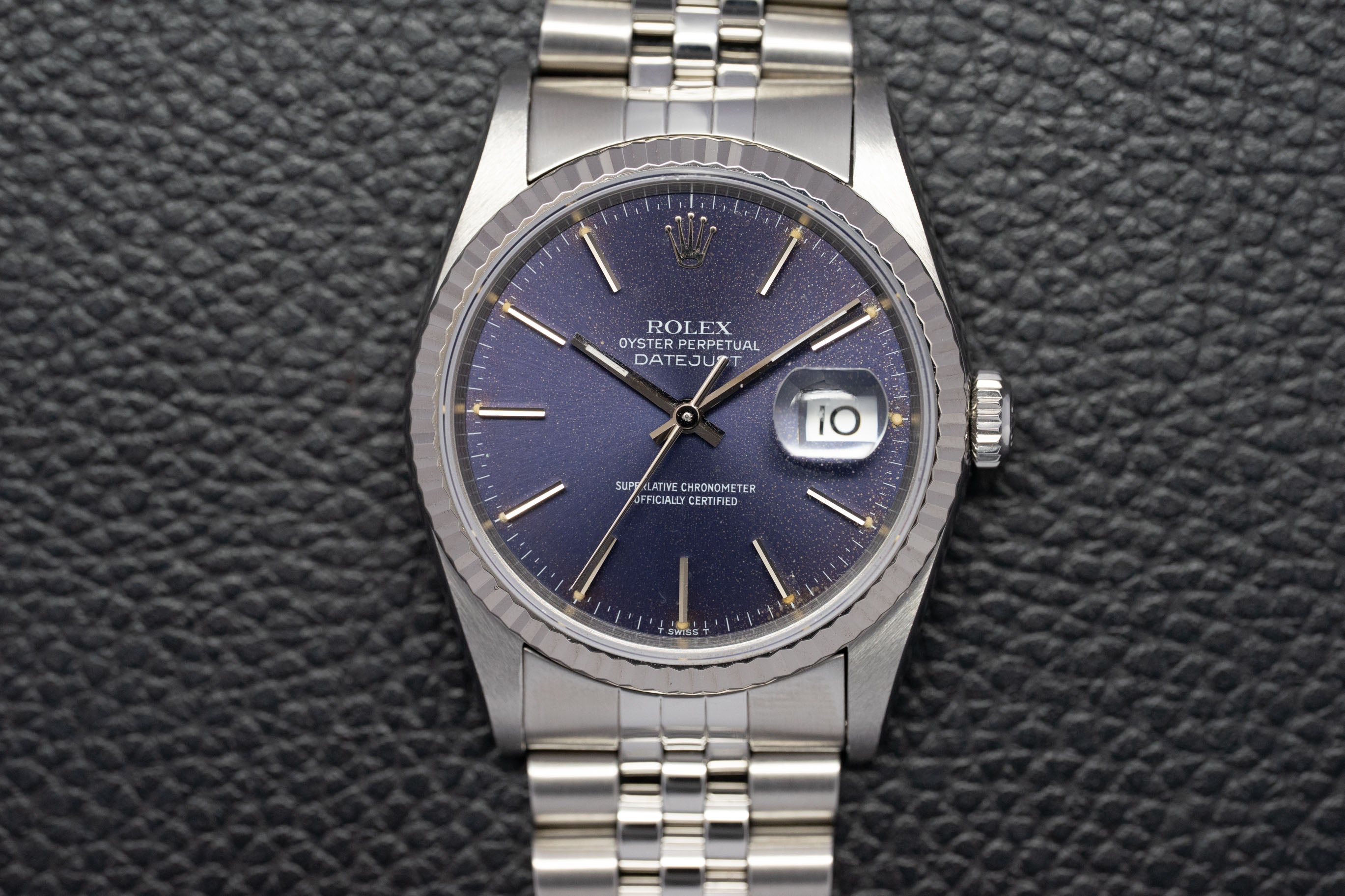 Rolex Datejust 16234 Purple Dial 1999
