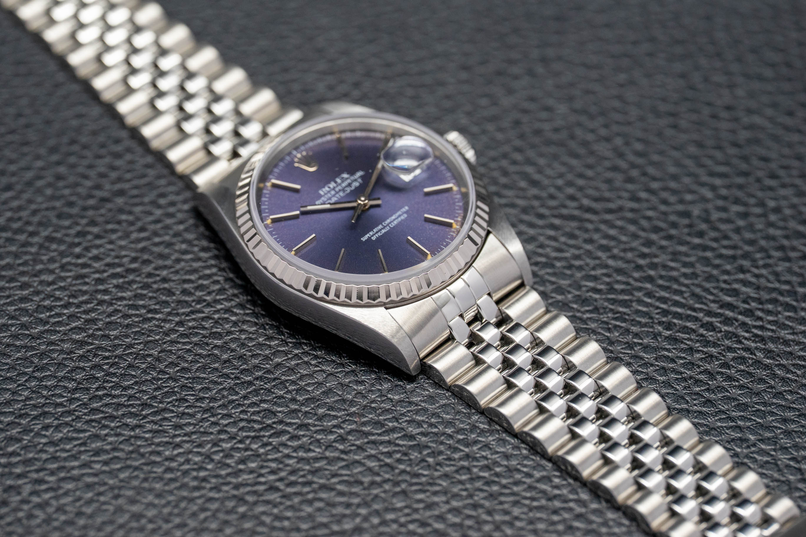 Rolex Datejust 16234 Purple Dial 1999