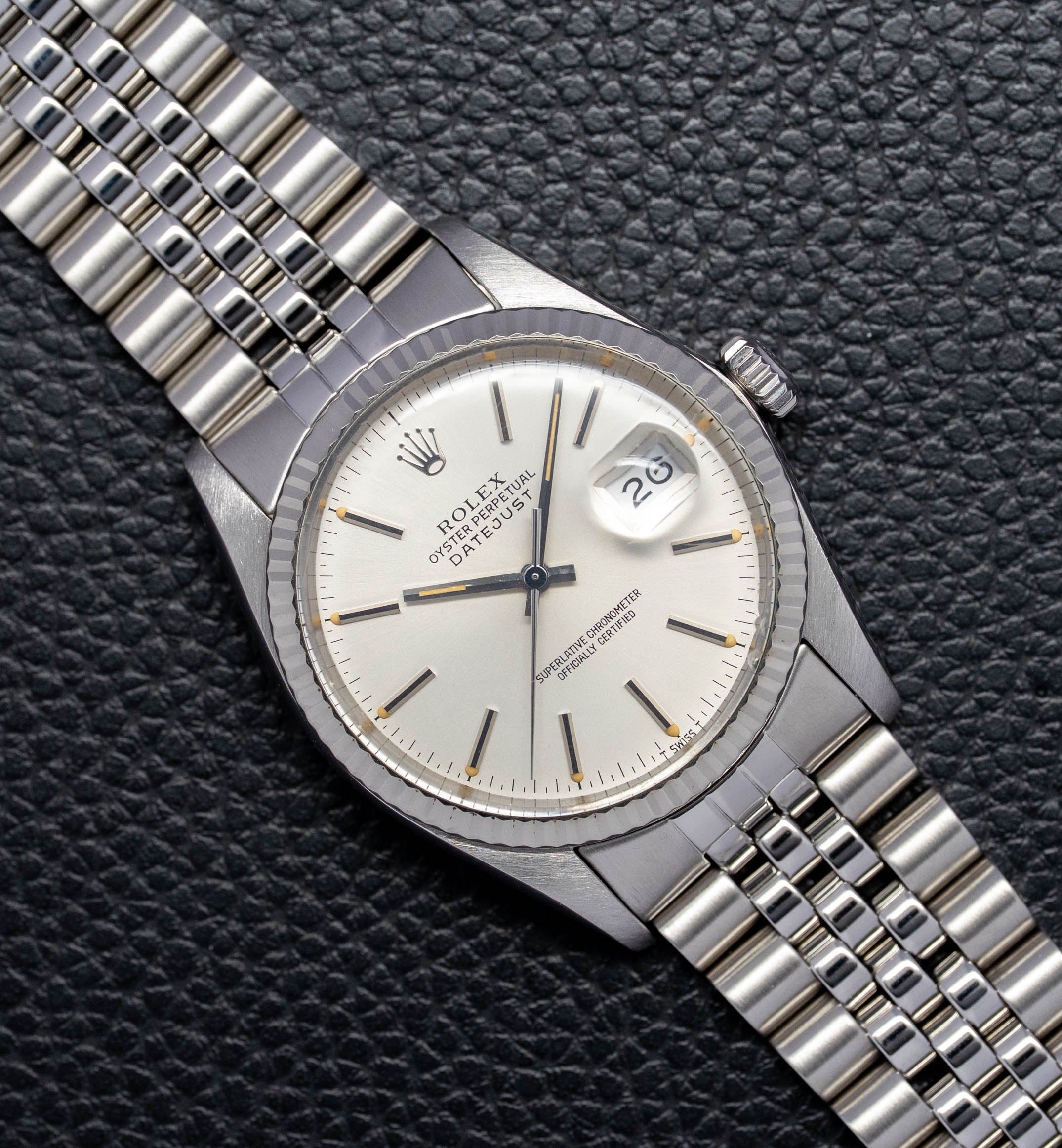 Rolex Datejust 16014 Silver Dial 1982