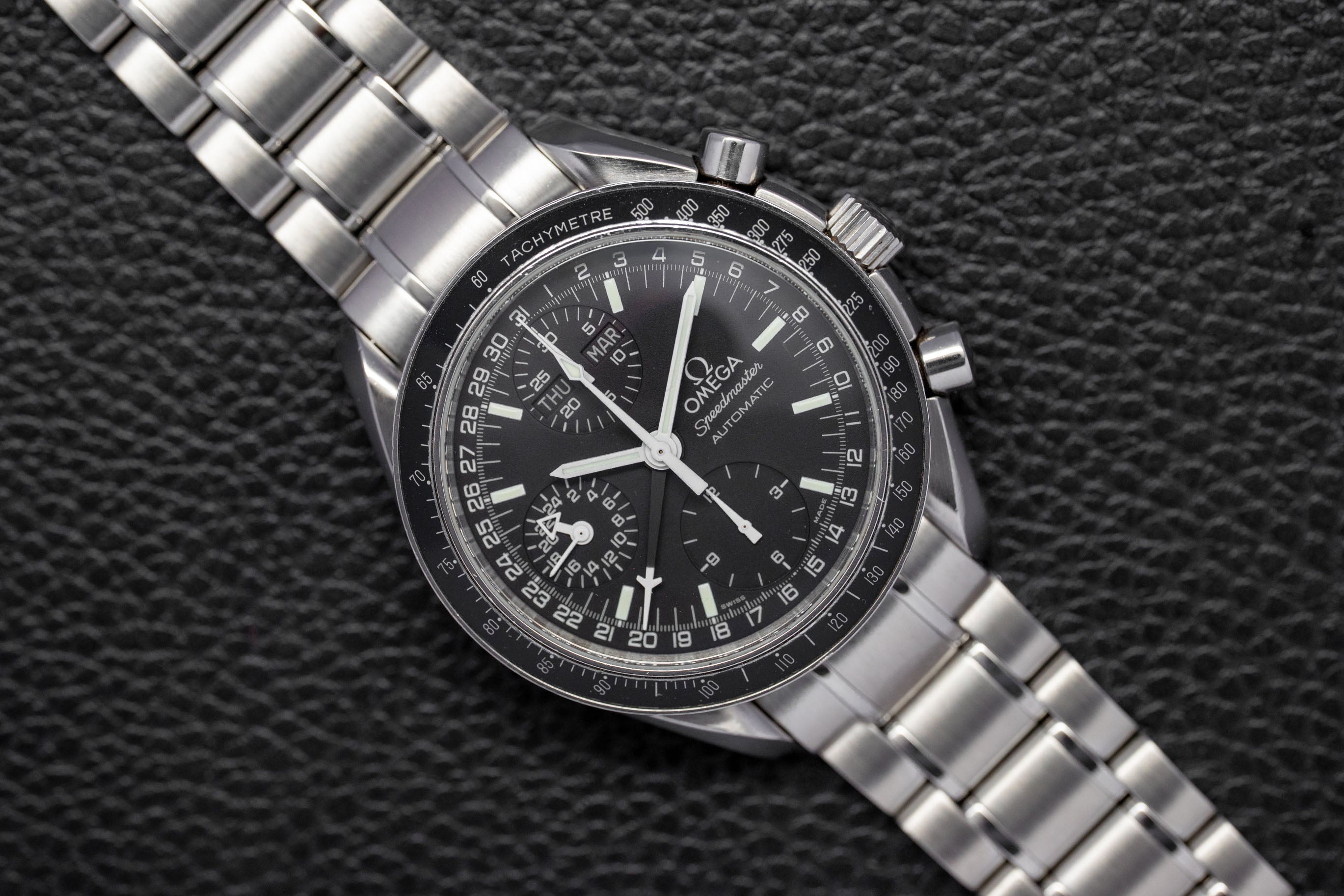 Omega Speedmaster Day Date 3520.50 FULLSET 2002 Box + PAPERS