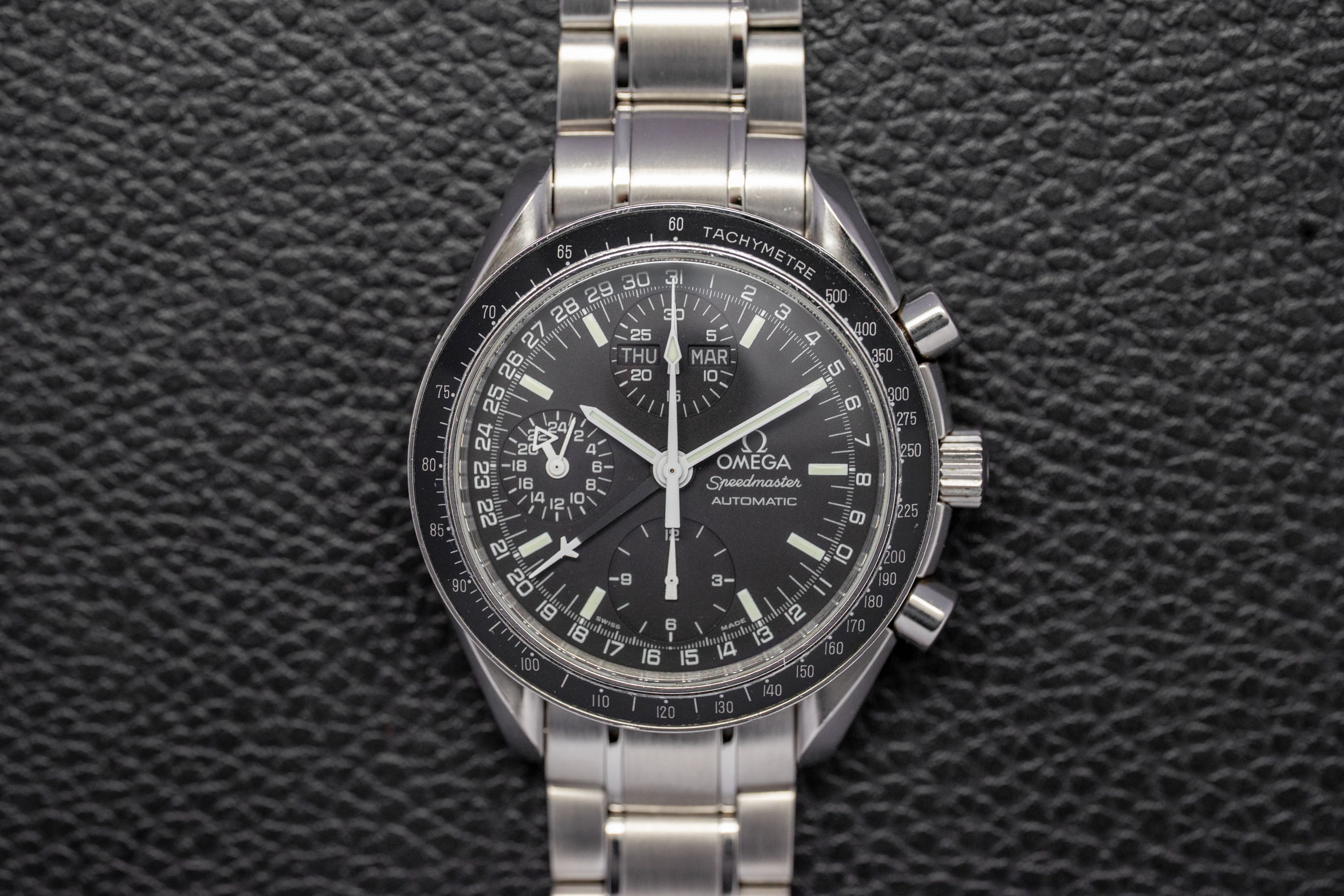 Omega Speedmaster Day Date 3520.50 FULLSET 2002 Box + PAPERS