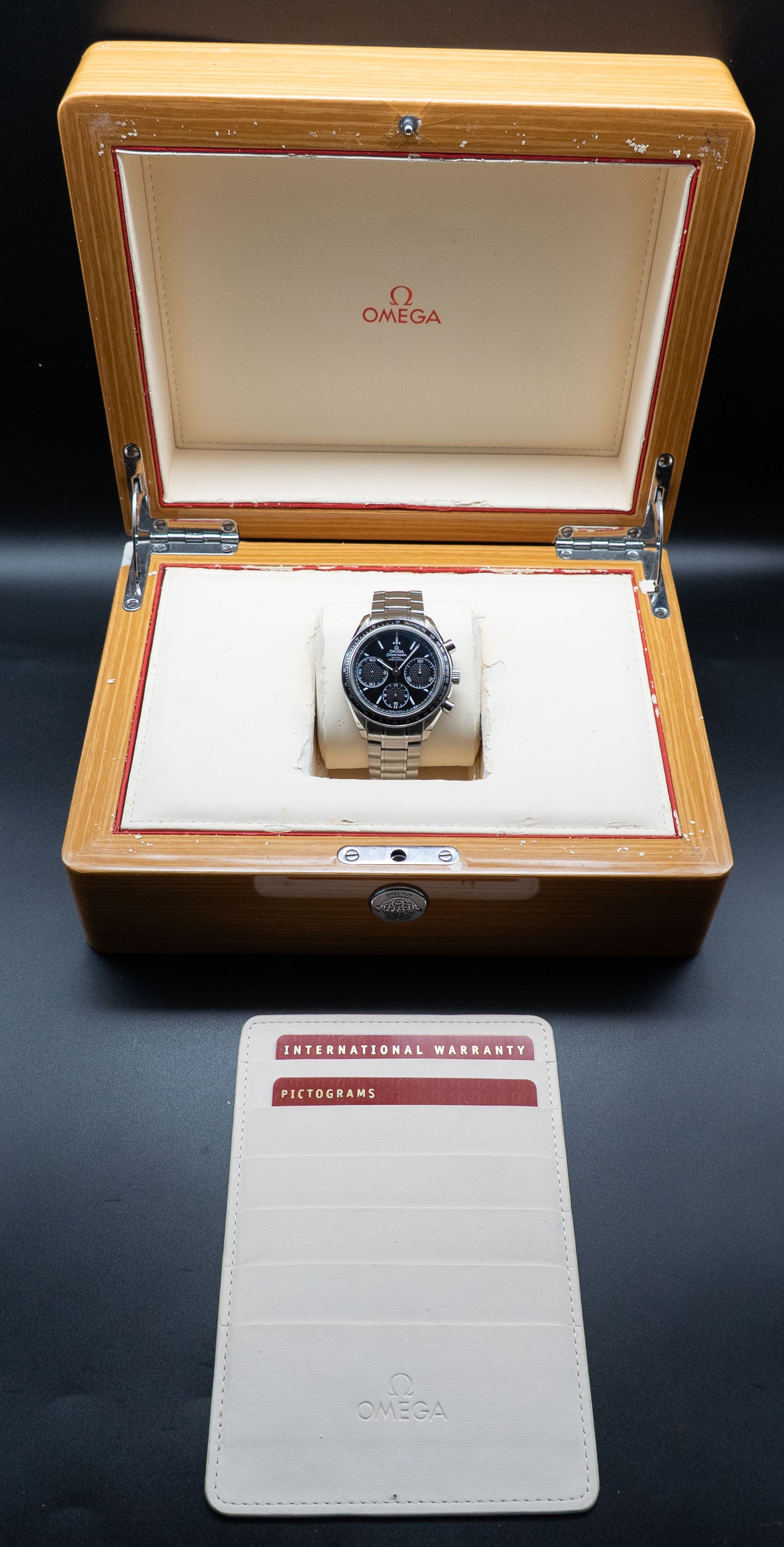 Omega Speedmaster Racing 326.30.40.50.01.001 Fullset 2018 Box+Papers