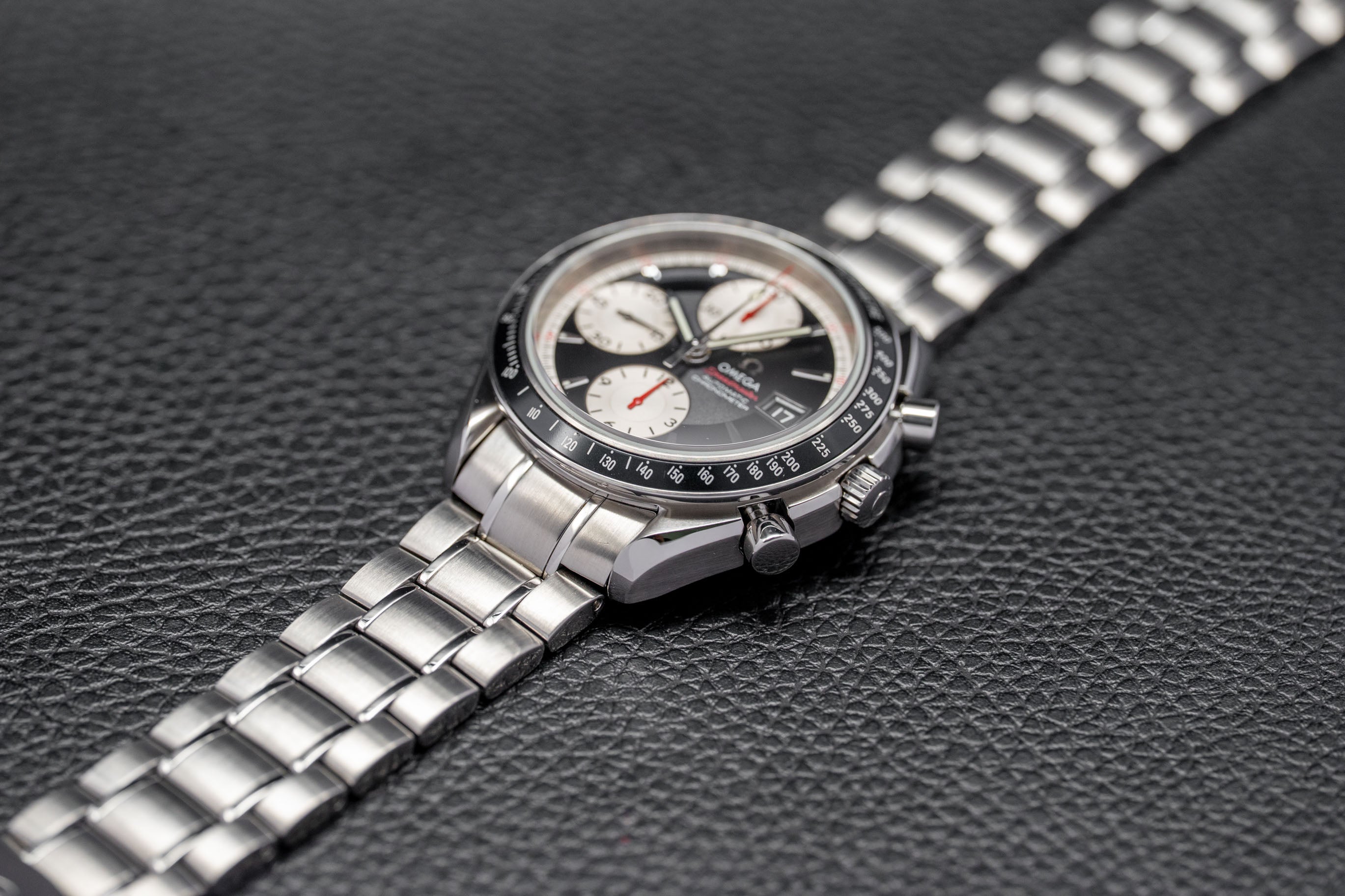 Omega Speedmaster Date 3210.51, FULLSET de 2013, caja y PAPERS