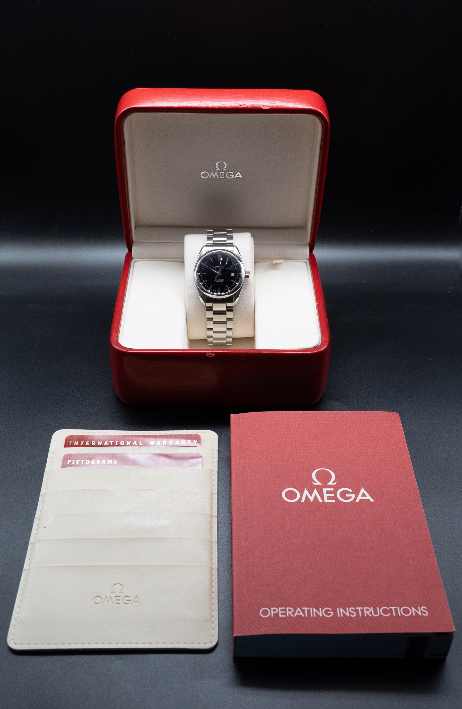 Omega Seamaster Aqua Terra 2518.50 FULLSET 2007 Box + PAPERS