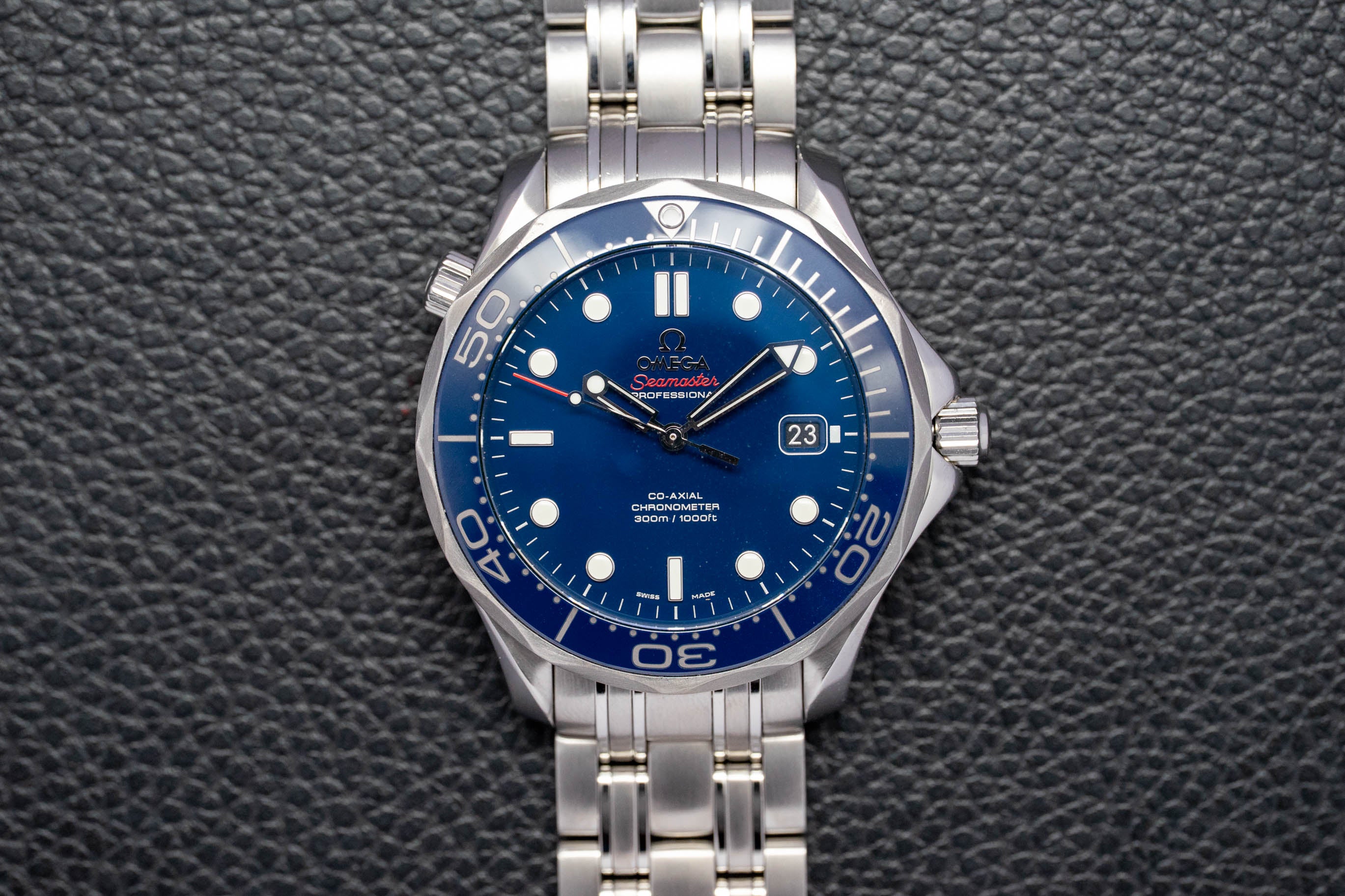 Omega Seamaster Diver 300 212.30.41.20.03.001 Blue Dial 2008