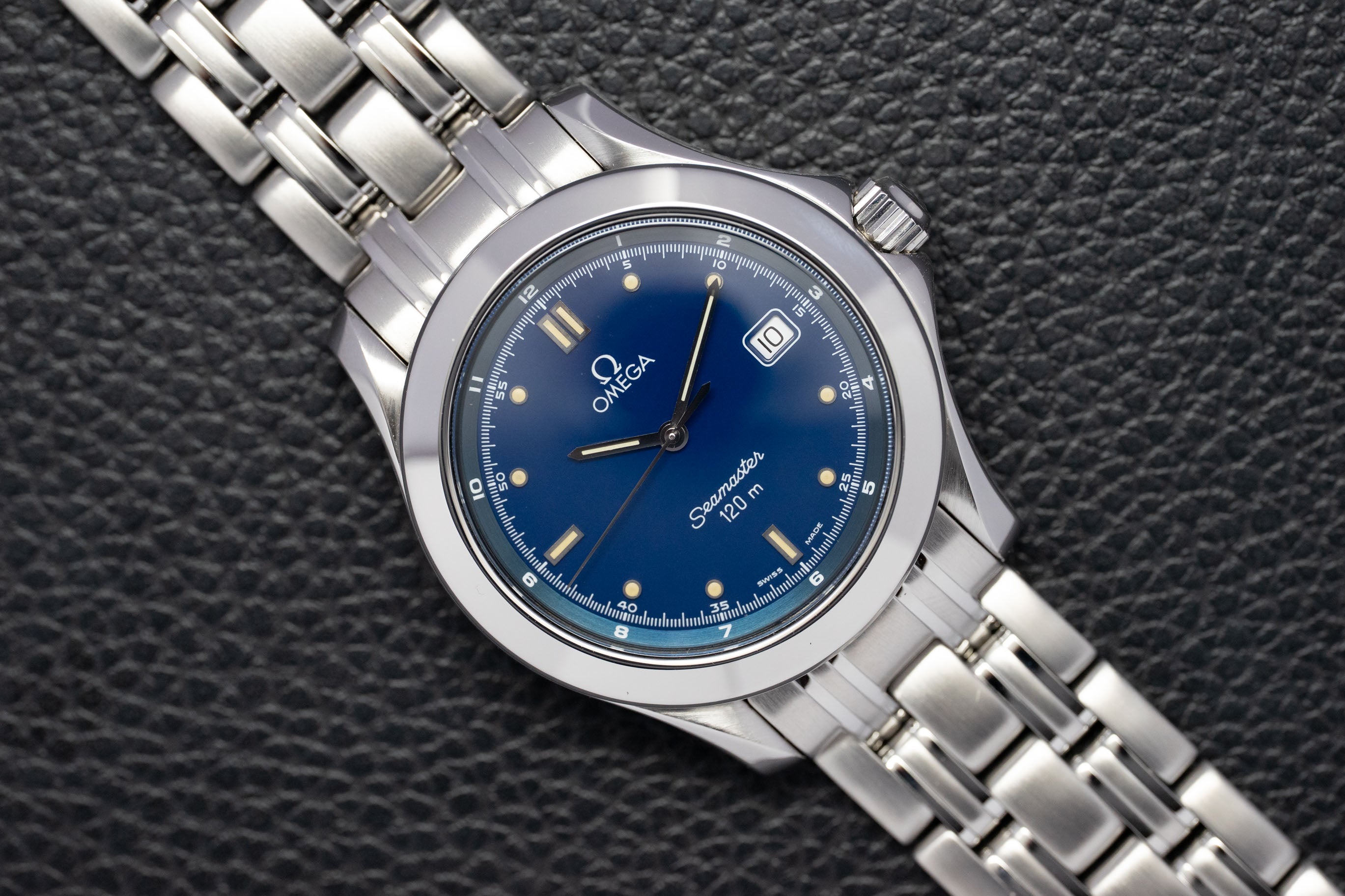 Omega Seamaster 120 2511.80 con quadrante blu, 1993
