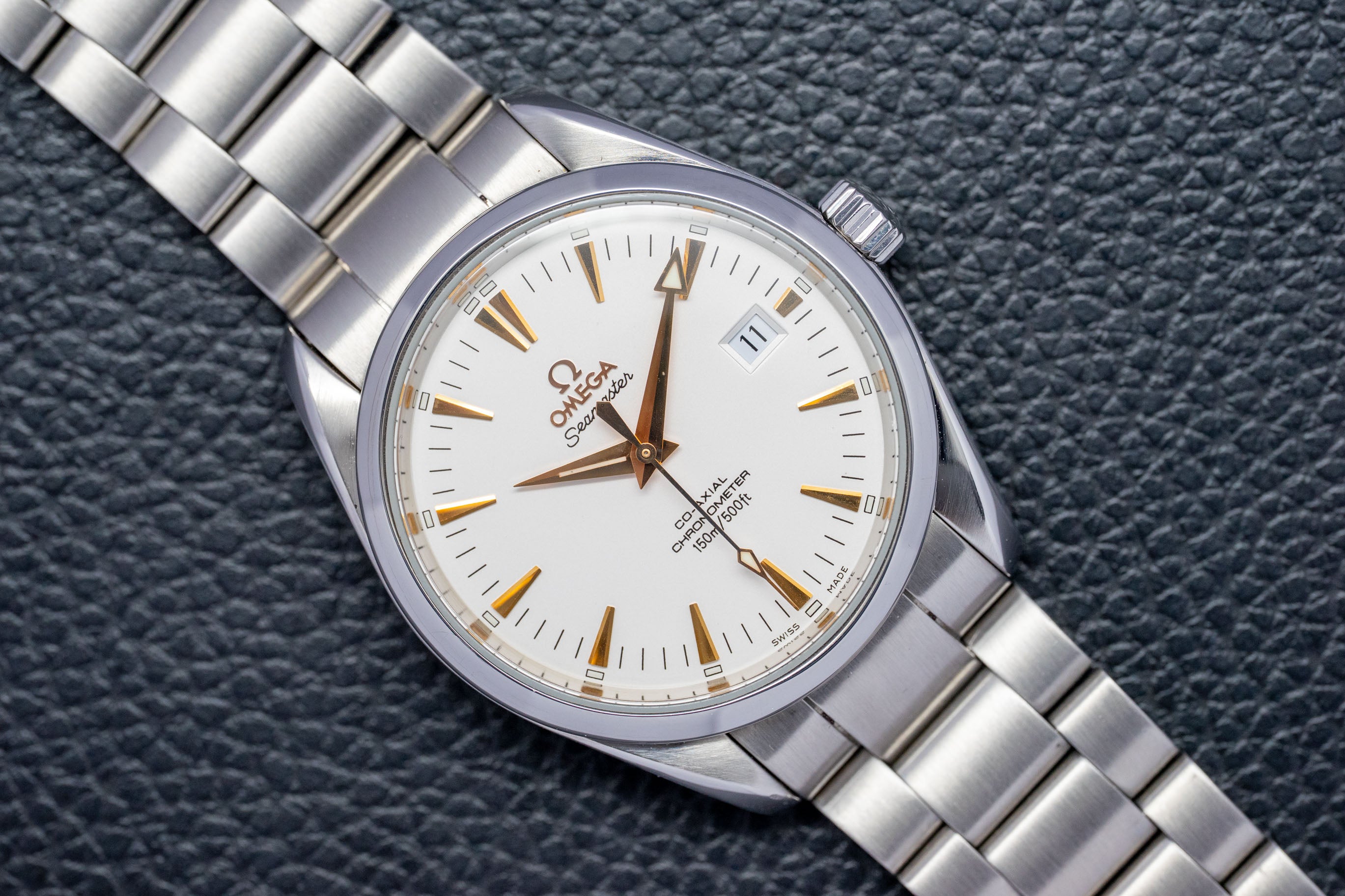 Omega Seamaster Aqua Terra 2503.34 White Dial 2007