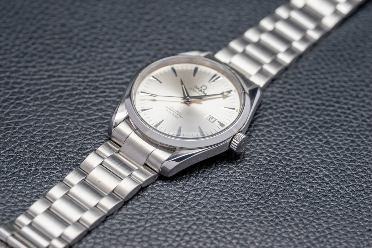 Omega Seamaster Aqua Terra 2502.30 Silver Dial 2020 Papers