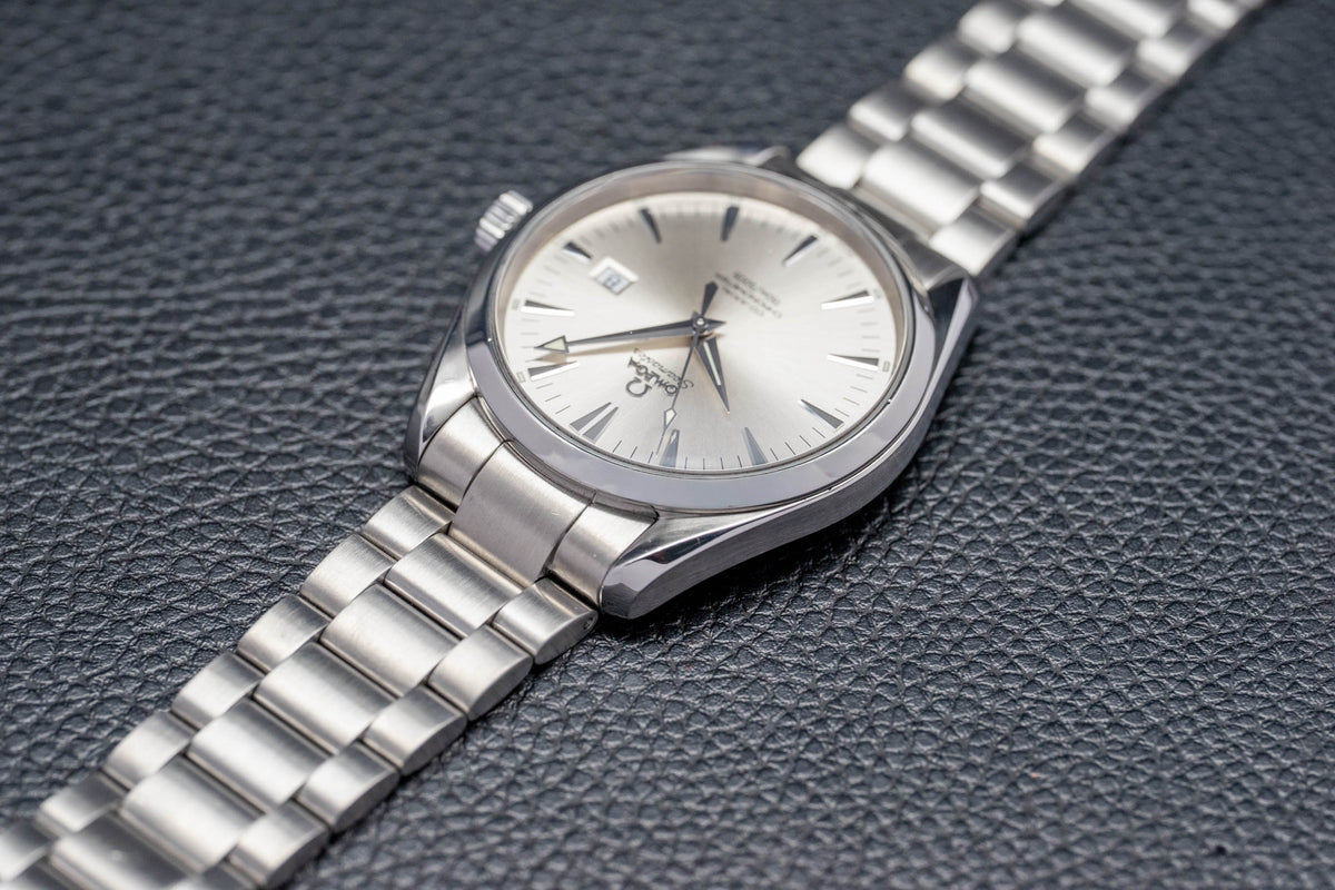 Omega Seamaster Aqua Terra 2502.30 Silver Dial 2020 Papers