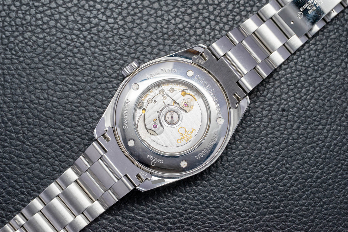 Omega Seamaster Aqua Terra 2502.30 Silver Dial 2020 Papers