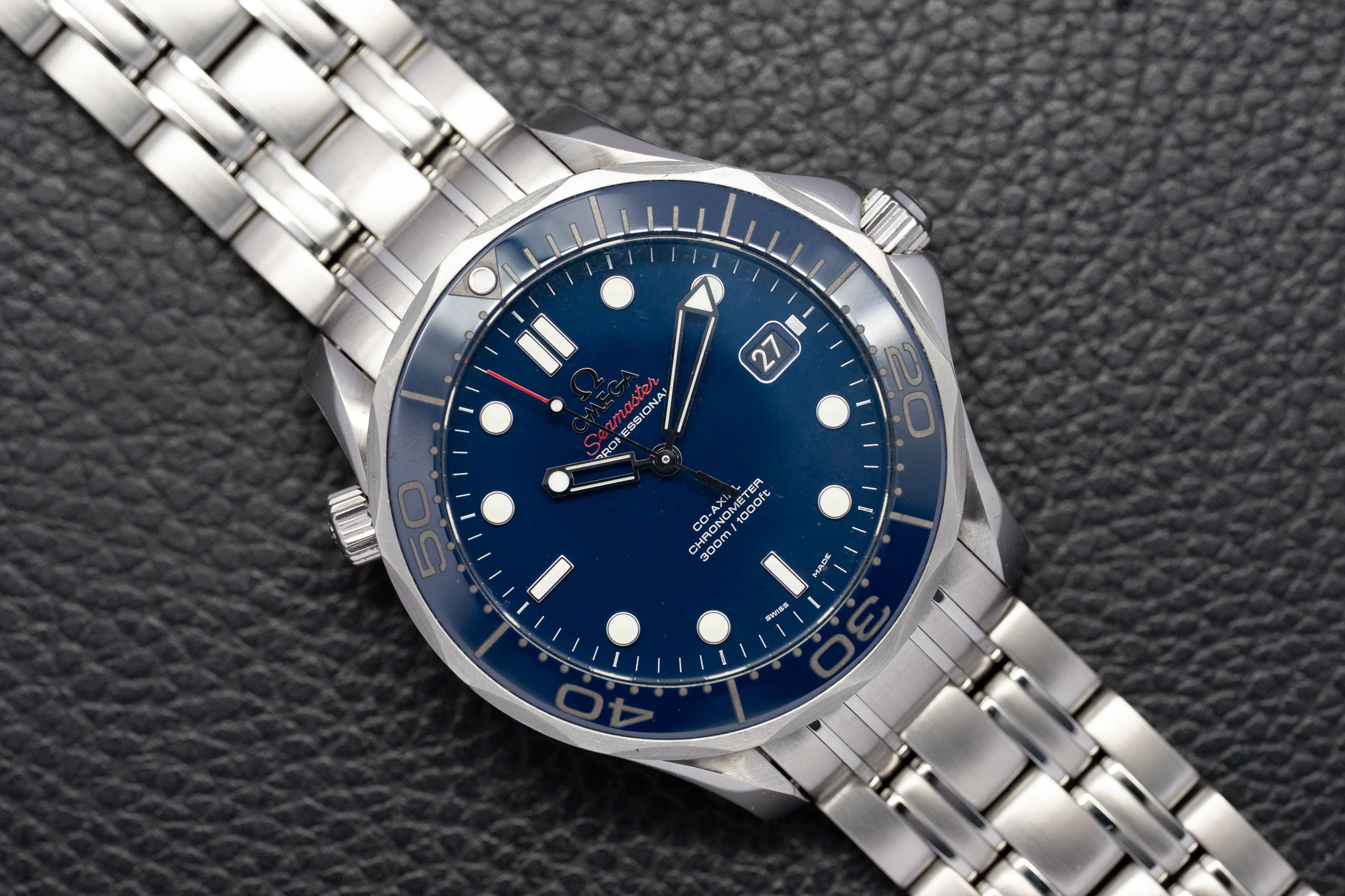 Omega Seamaster Diver 300 212.30.41.20.03.001 Blue Dial 2010
