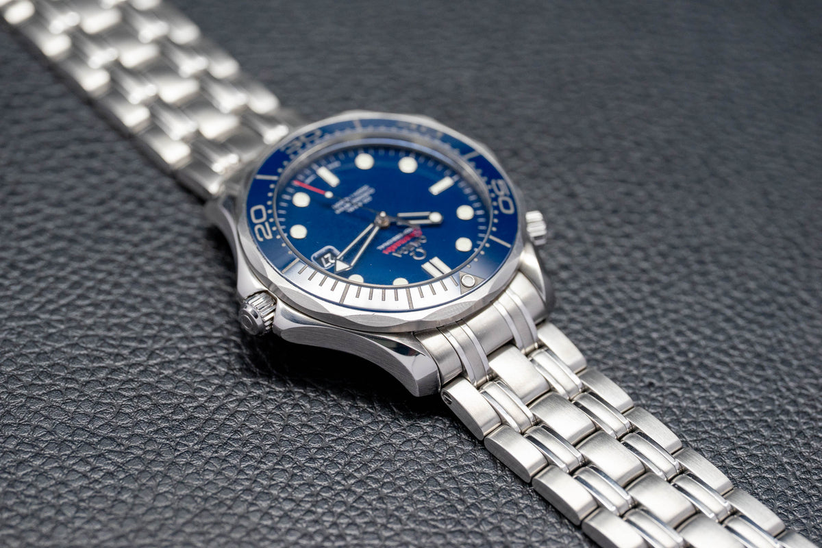 Omega Seamaster Diver 300 212.30.41.20.03.001 Blue Dial 2010