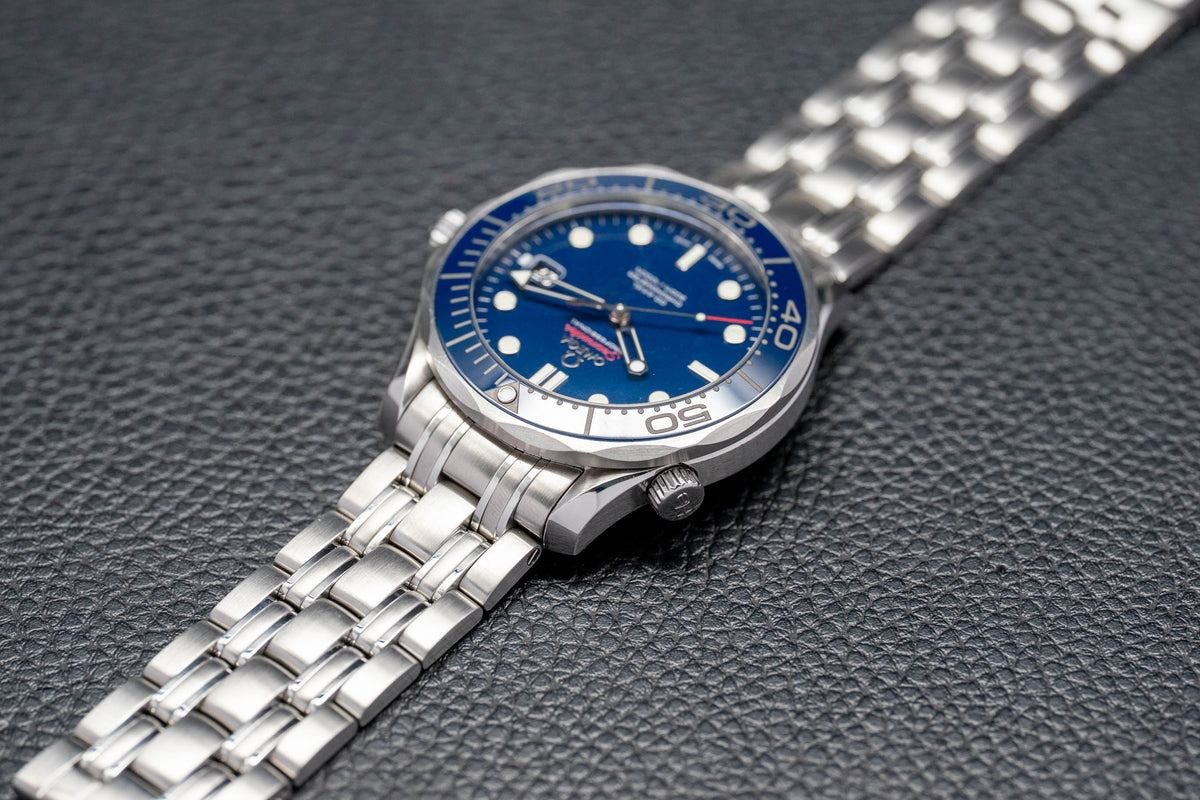 Omega Seamaster Diver 300 212.30.41.20.03.001 Blue Dial 2010