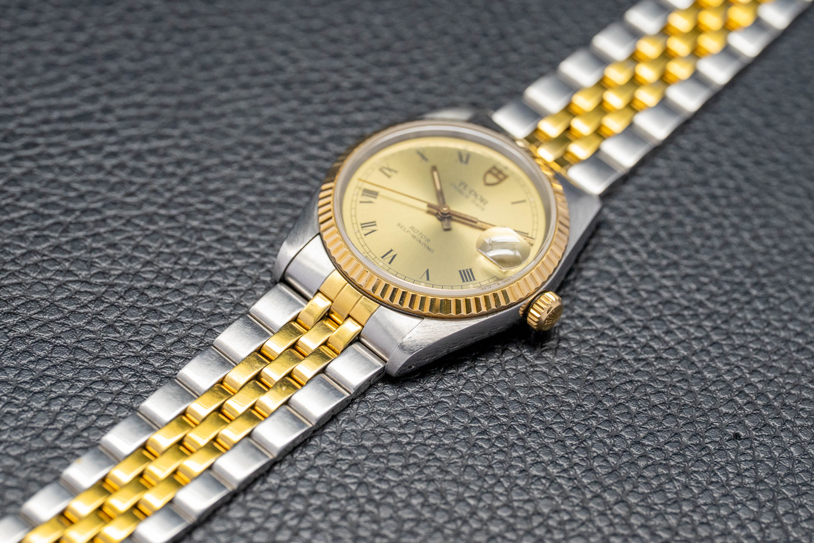 Tudor Prince Date 74033 con quadrante color Champagne, 1997