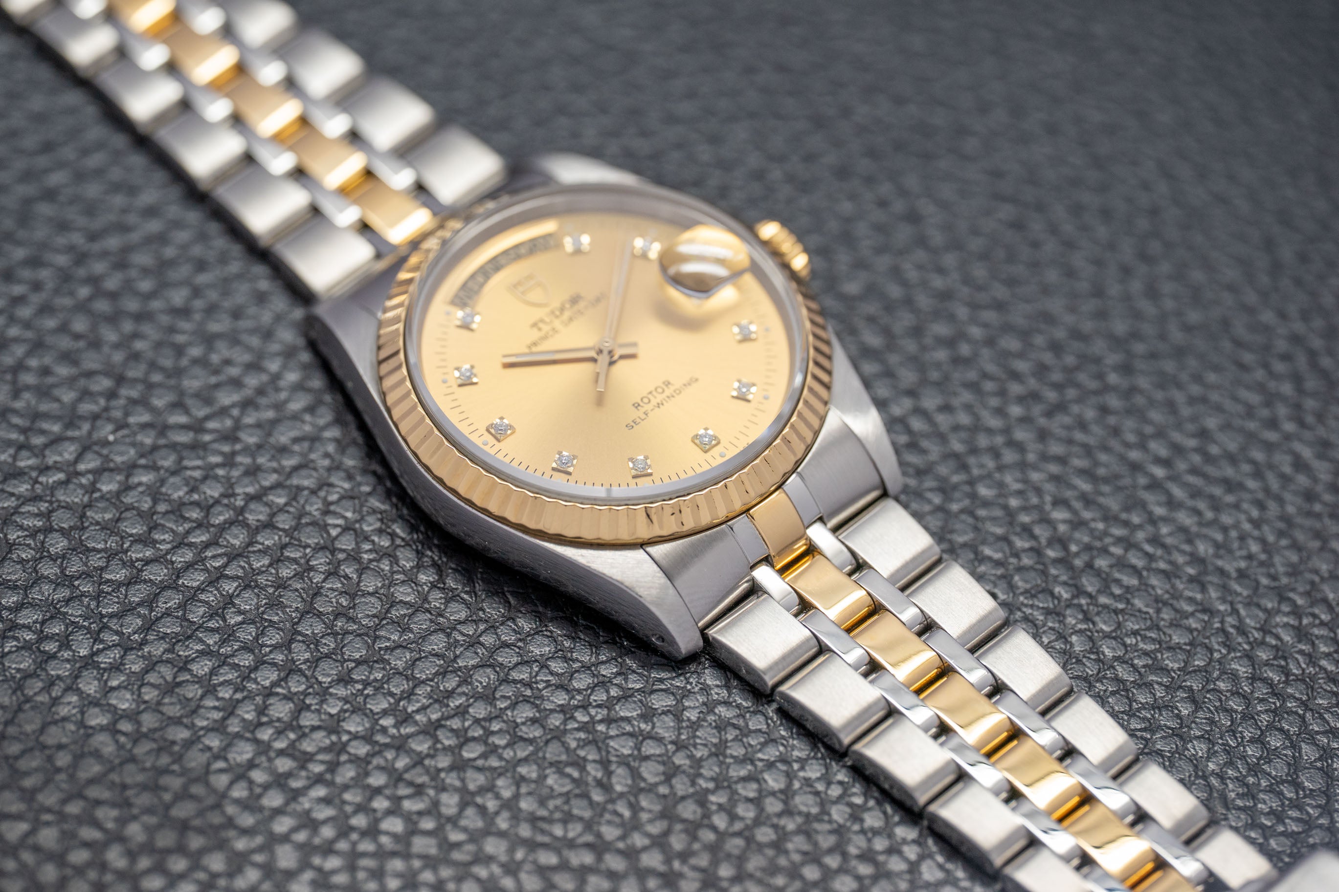 Tudor Prince Day Date 76213 Gold Dial 2015