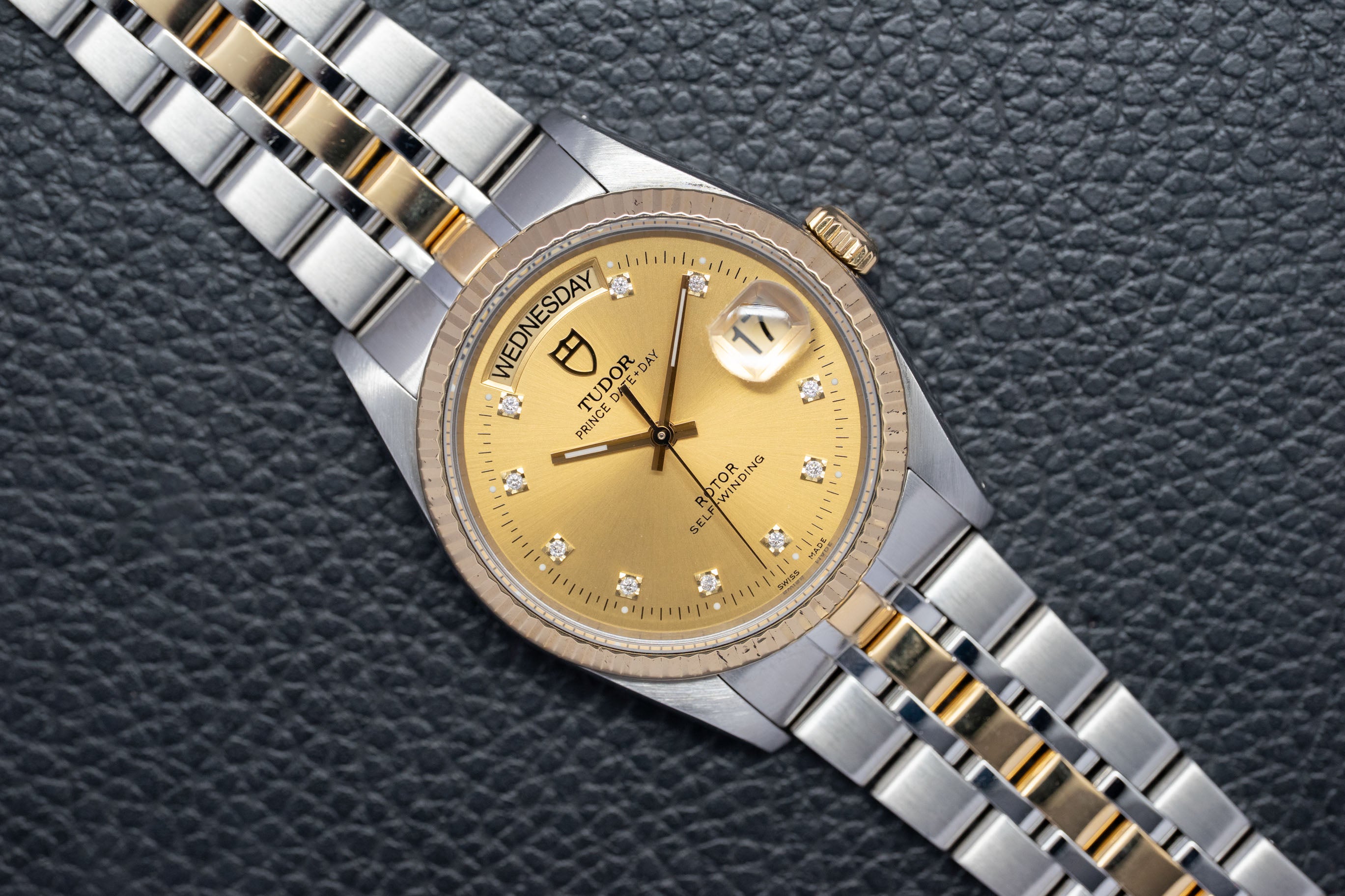 Tudor Prince Day Date 76213 Gold Dial 2015