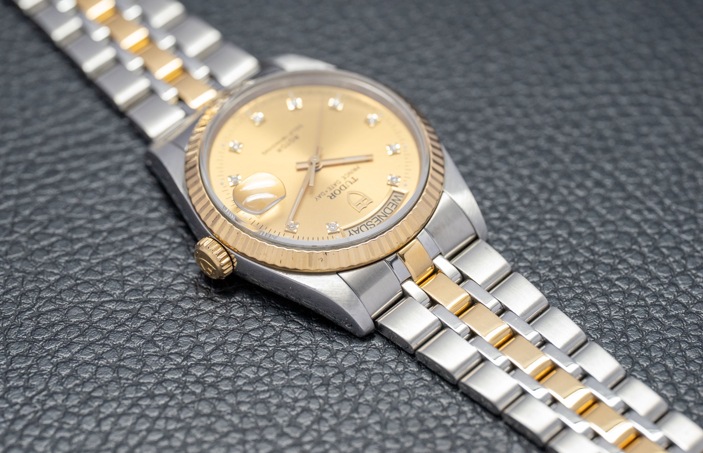 Tudor Prince Day Date 76213 Gold Dial 2015