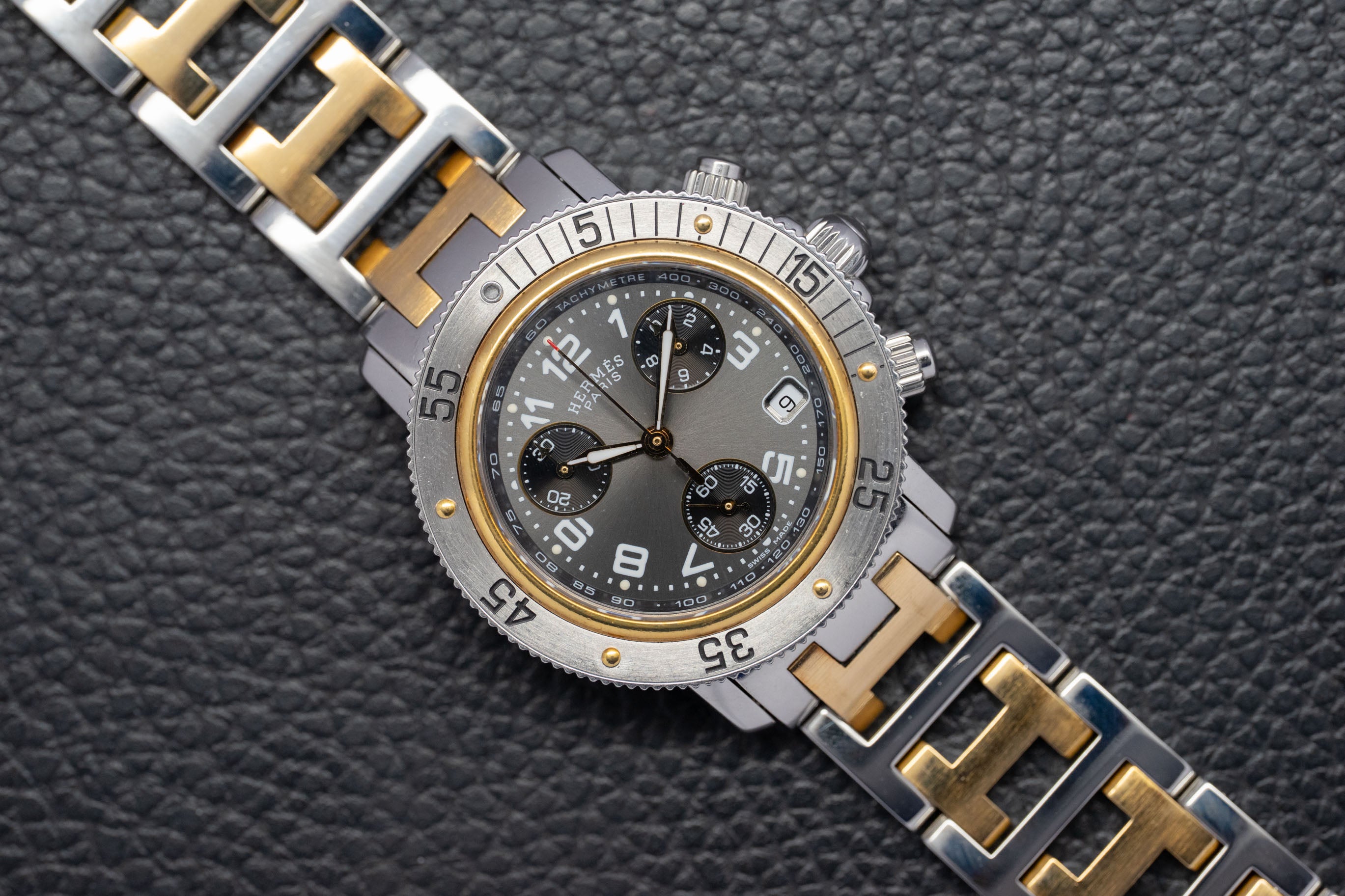 Hermès Clipper CL2.320 Grey Dial 2012