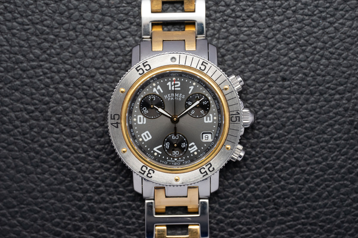 Hermès Clipper CL2.320 Grey Dial 2012