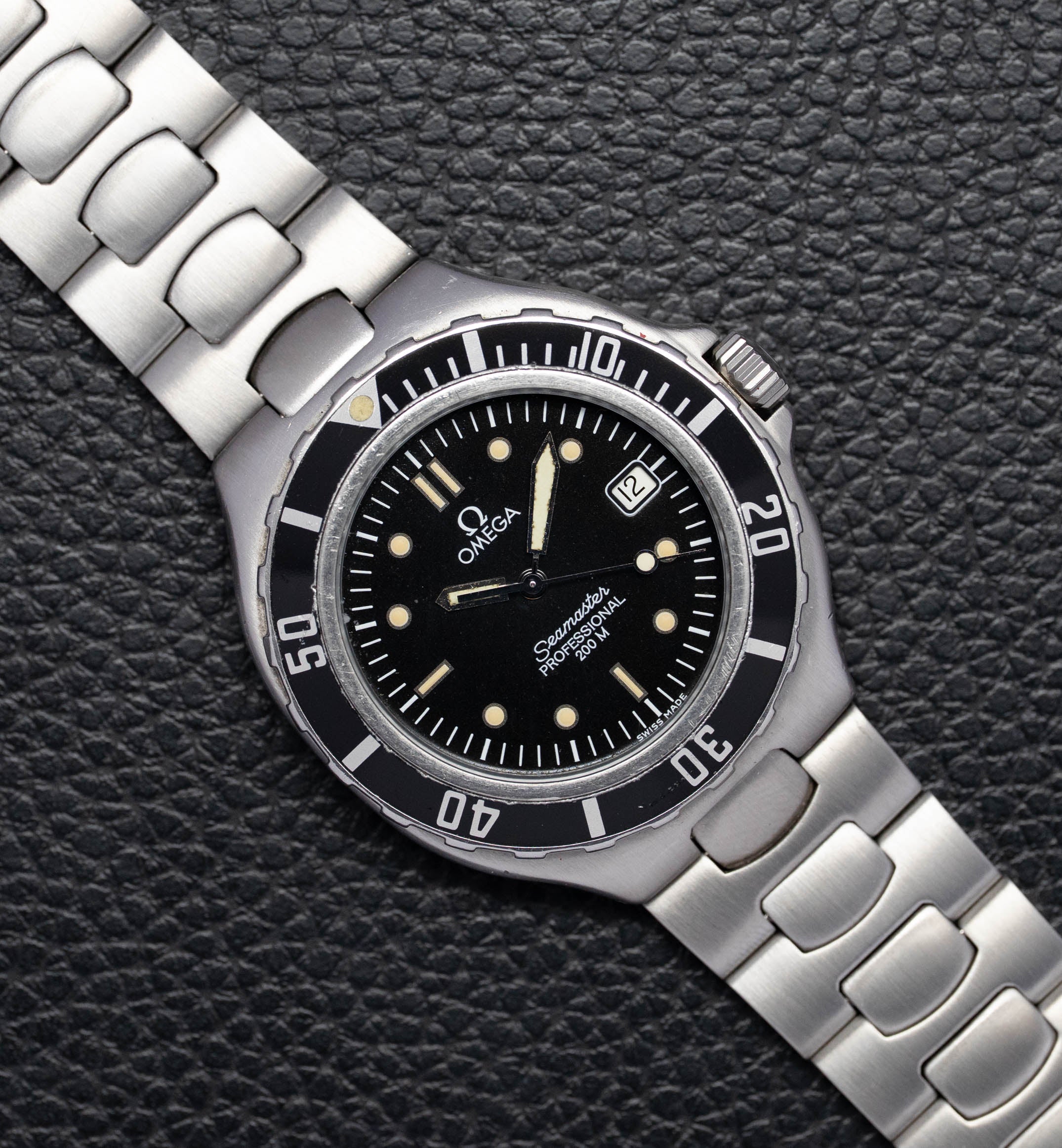 Omega Seamaster 200 Pre-Bond 2850.50 Black Dial 1993