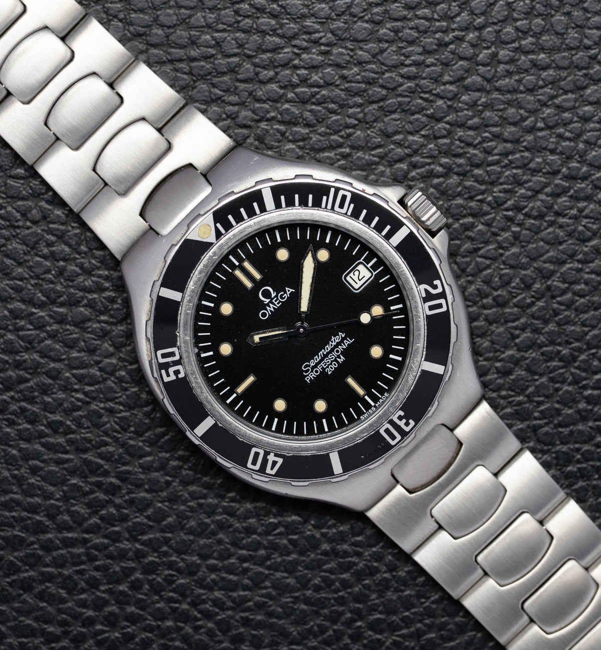 Omega Seamaster 200 Pre-Bond 2850.50 Black Dial 1993