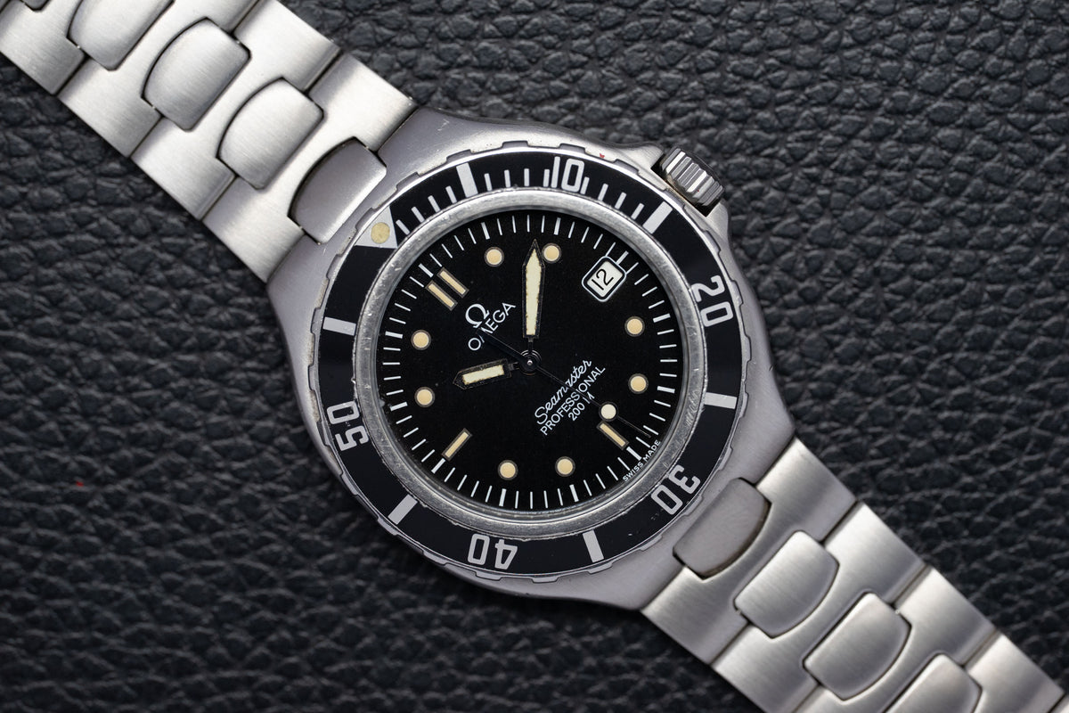 Omega Seamaster 200 Pre-Bond 2850.50 Black Dial 1993