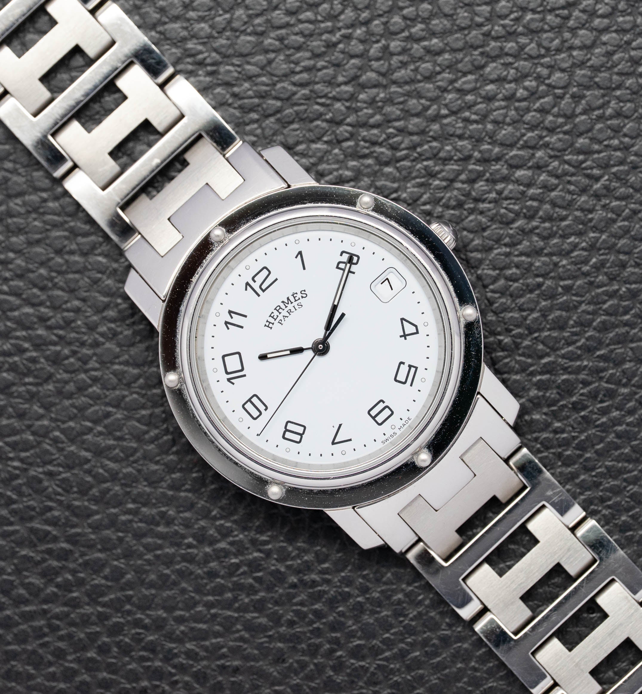 Hermès Clipper CL6.710 White Dial 2012