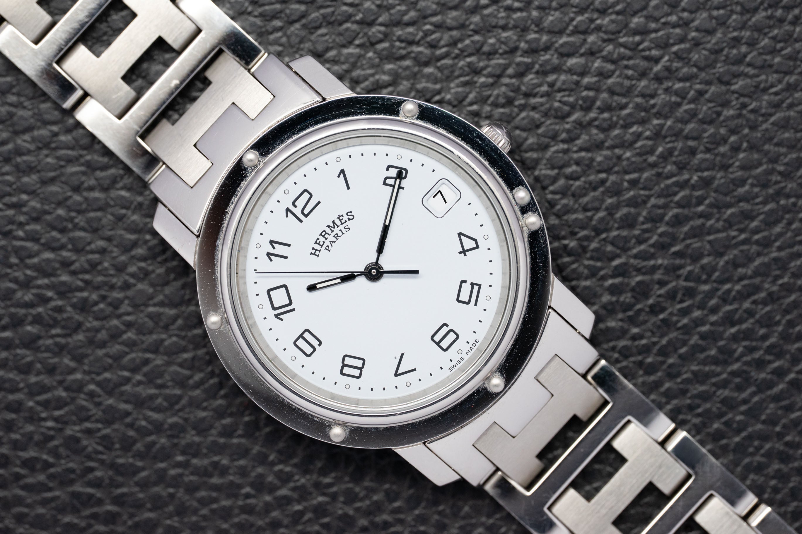 Hermès Clipper CL6.710 White Dial 2012