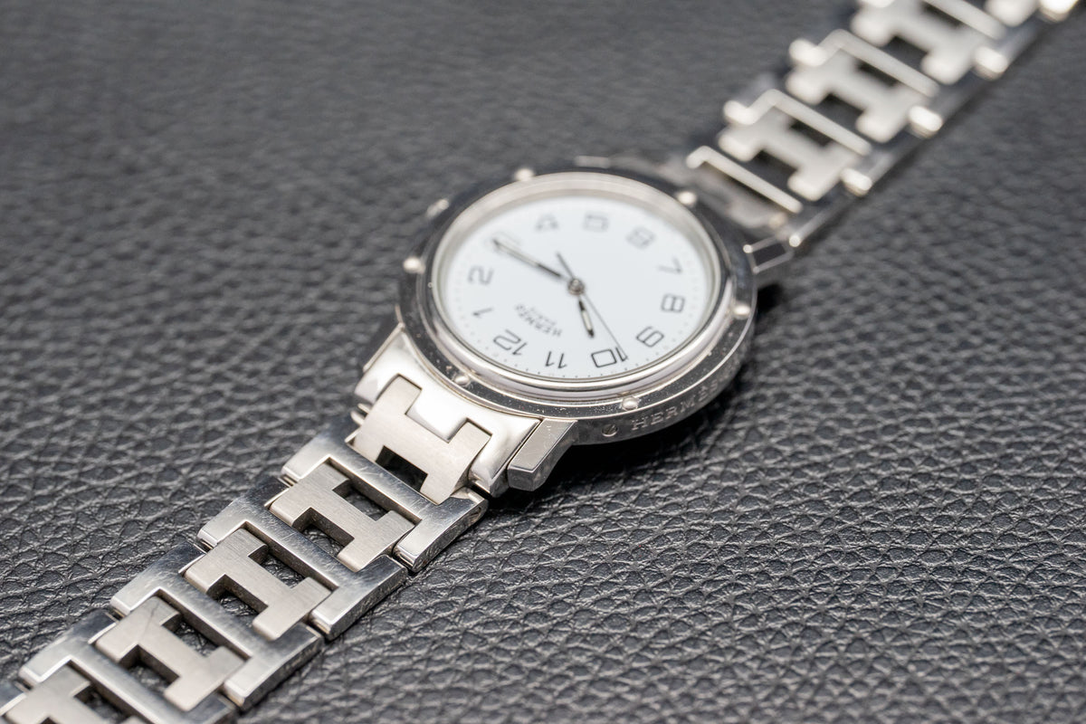 Hermès Clipper CL6.710 White Dial 2012