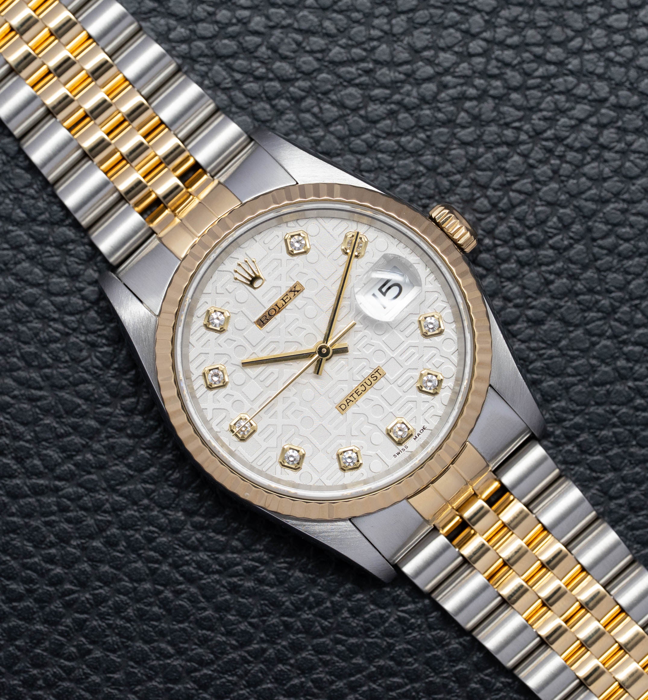 Rolex Datejust 16233G Computer Diamond Dial 2001