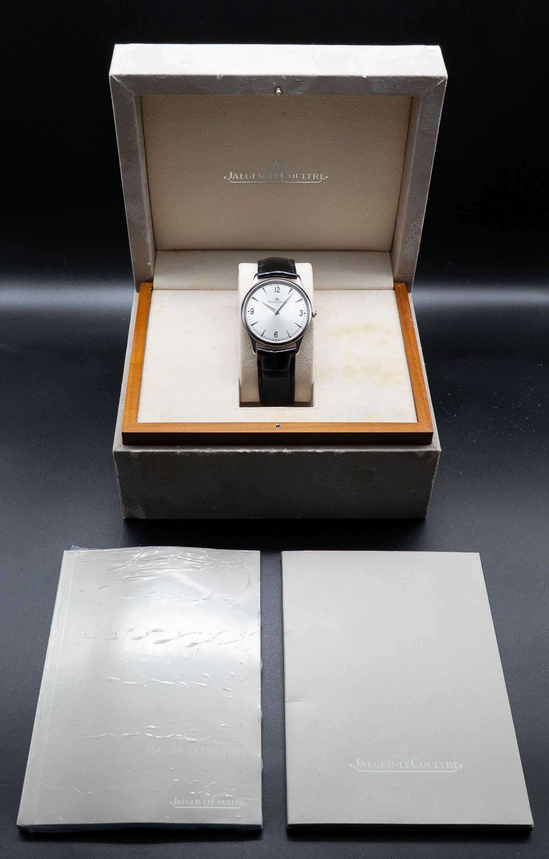 Jaeger-LeCoultre Master Ultra Thin Q1348420/172.8.79.S FULLSET 2013 con scatola e PAPERS