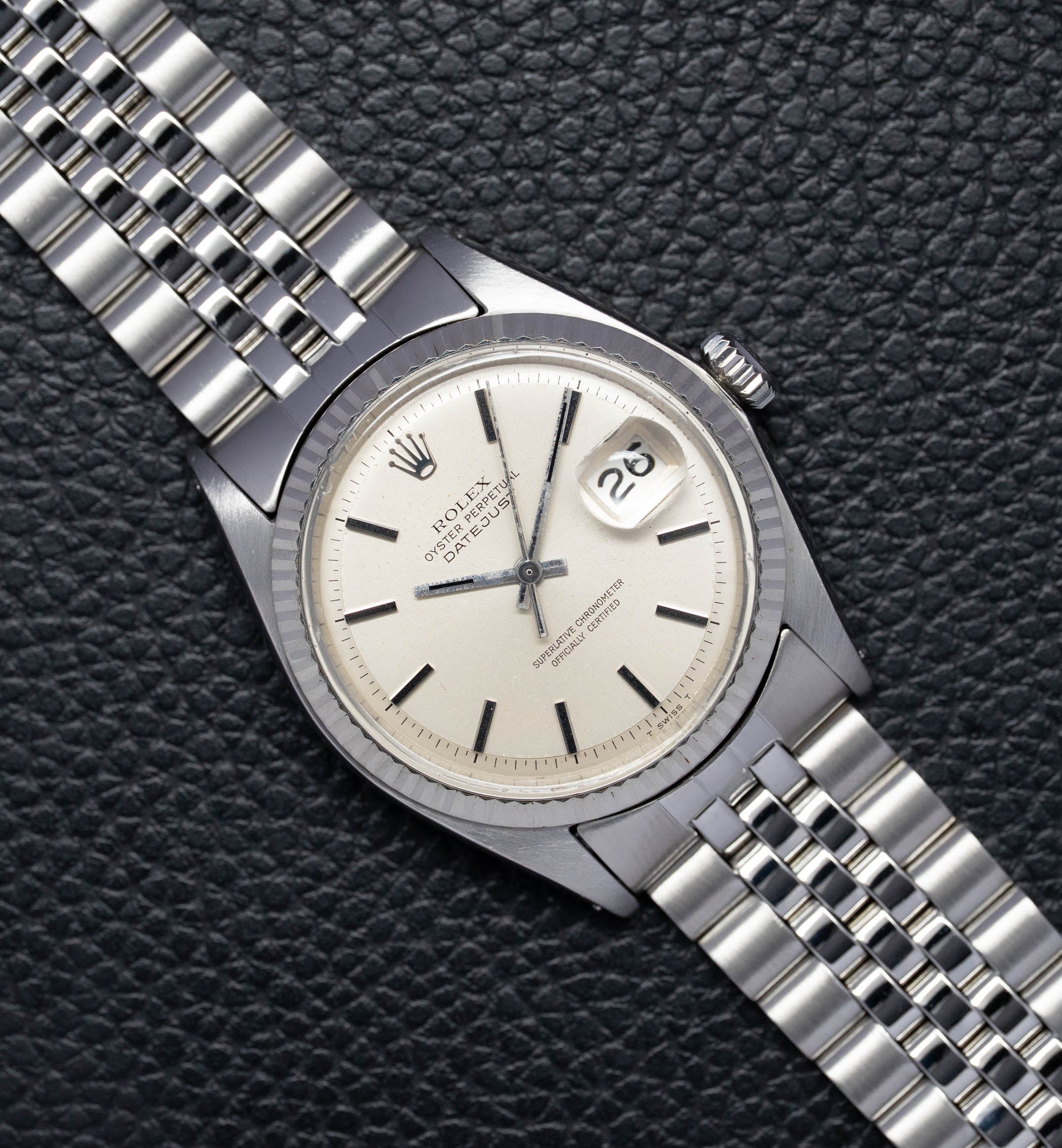 Rolex Datejust 1601 with Silver Dial, 1968