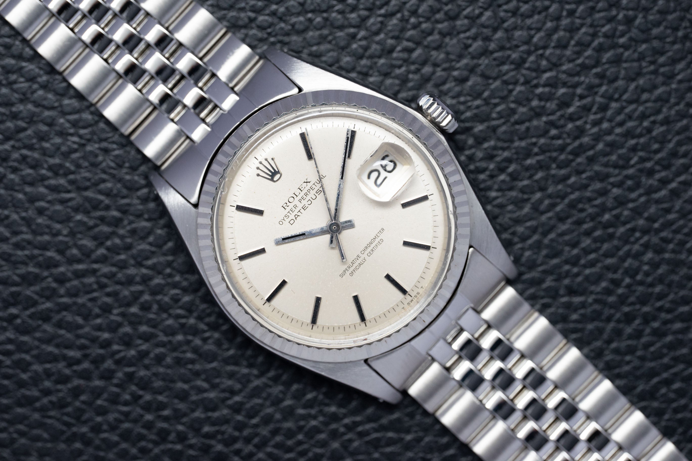 Rolex Datejust 1601 with Silver Dial, 1968