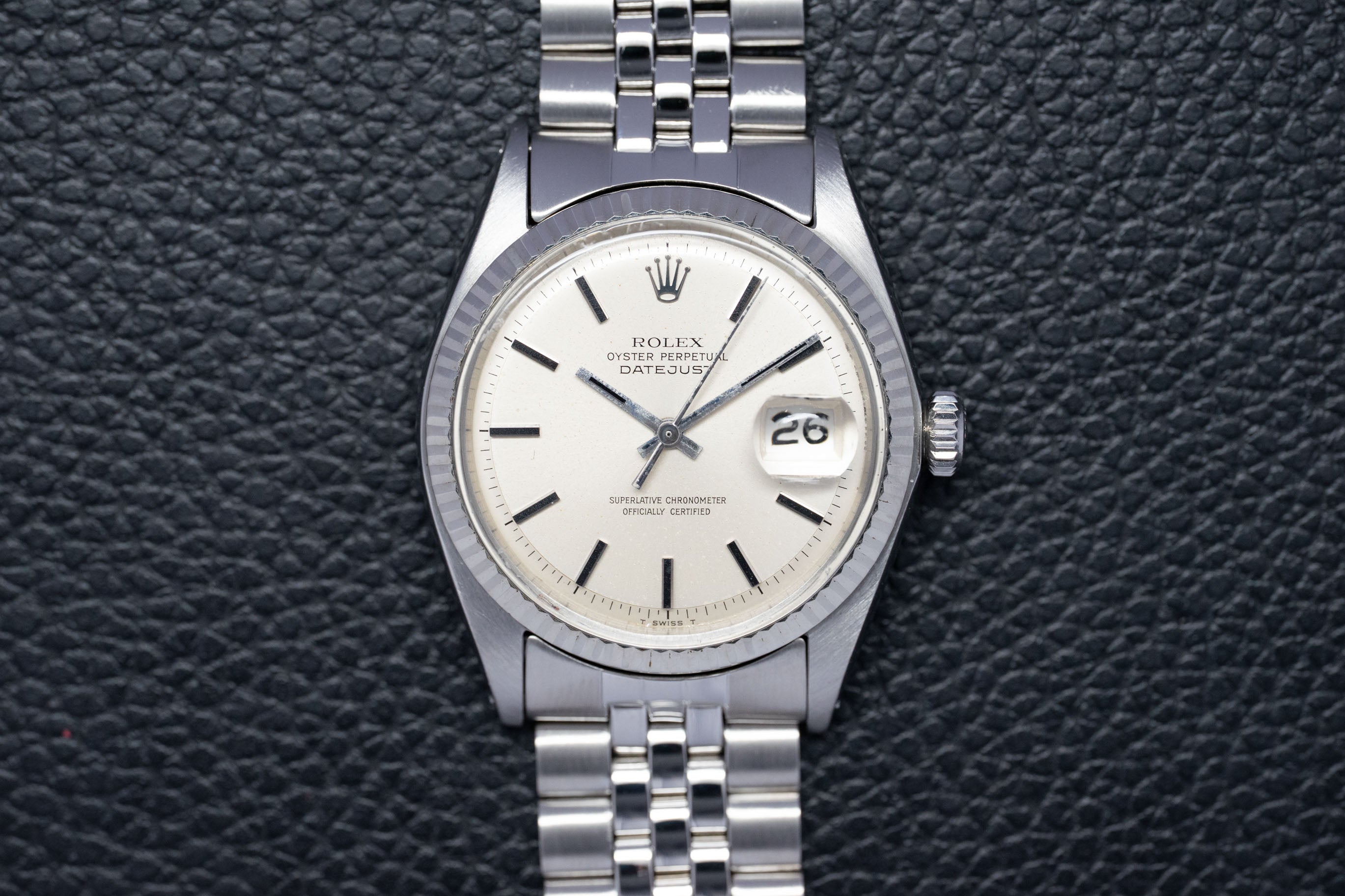 Rolex Datejust 1601 with Silver Dial, 1968